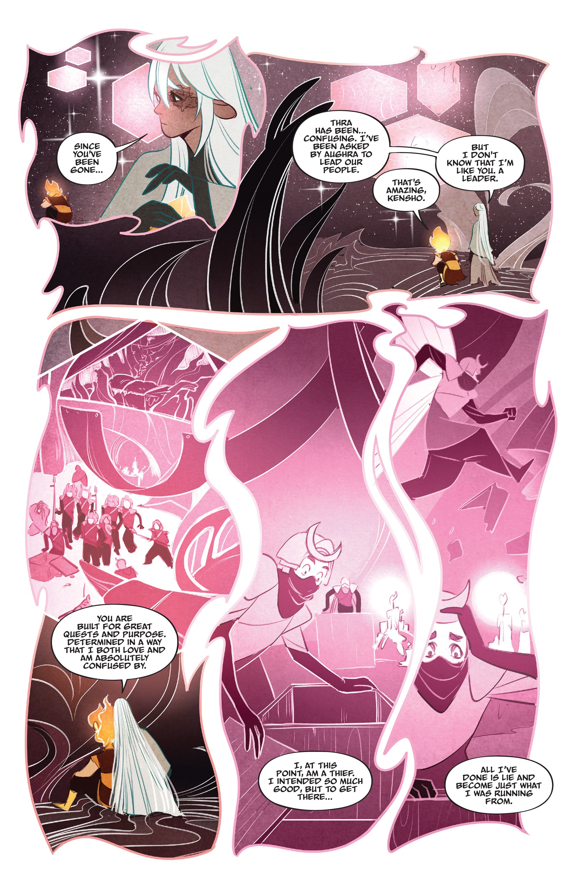 Read online Jim Henson's Beneath the Dark Crystal comic -  Issue #9 - 9