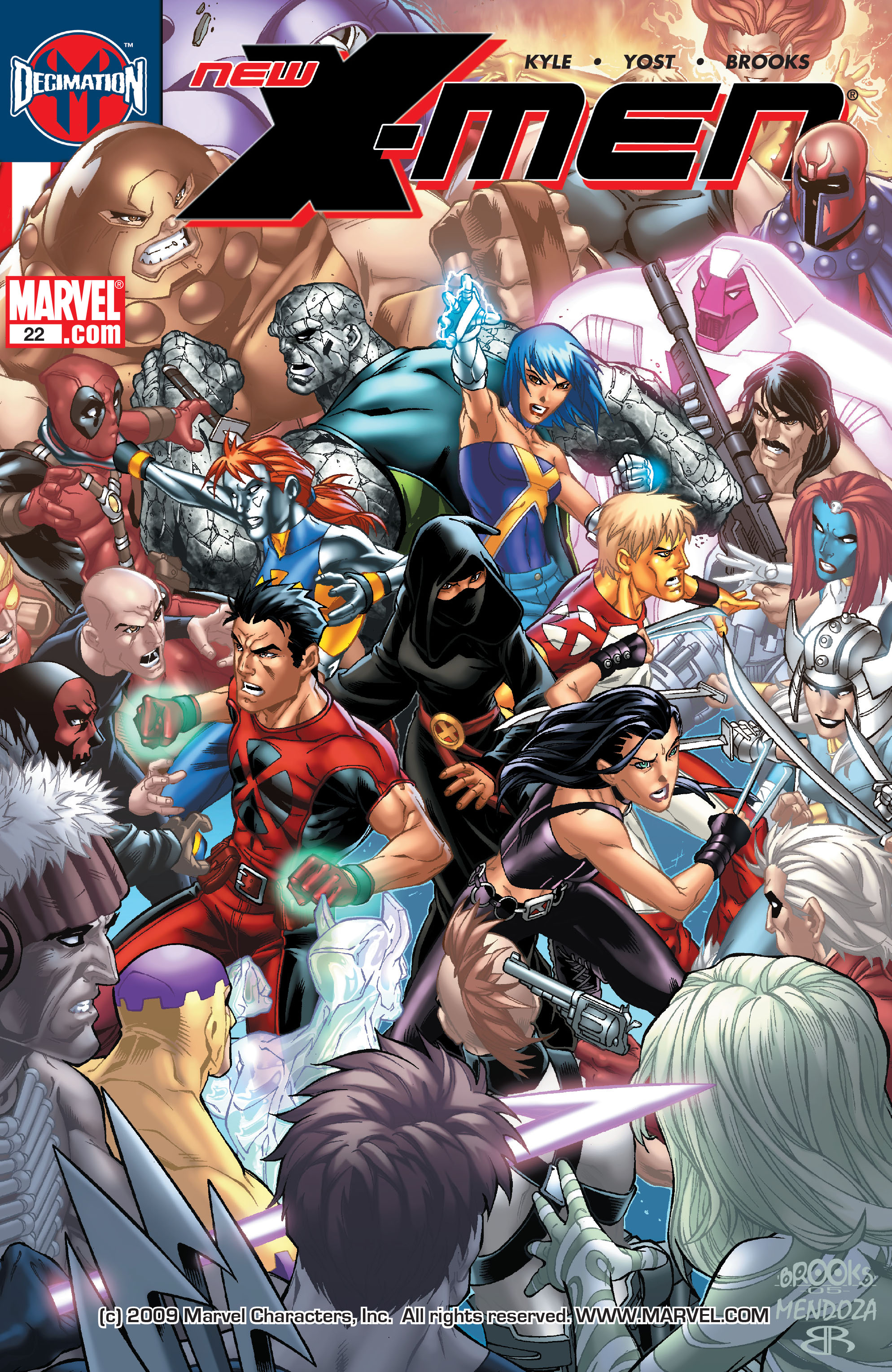 Read online New X-Men (2004) comic -  Issue #22 - 1