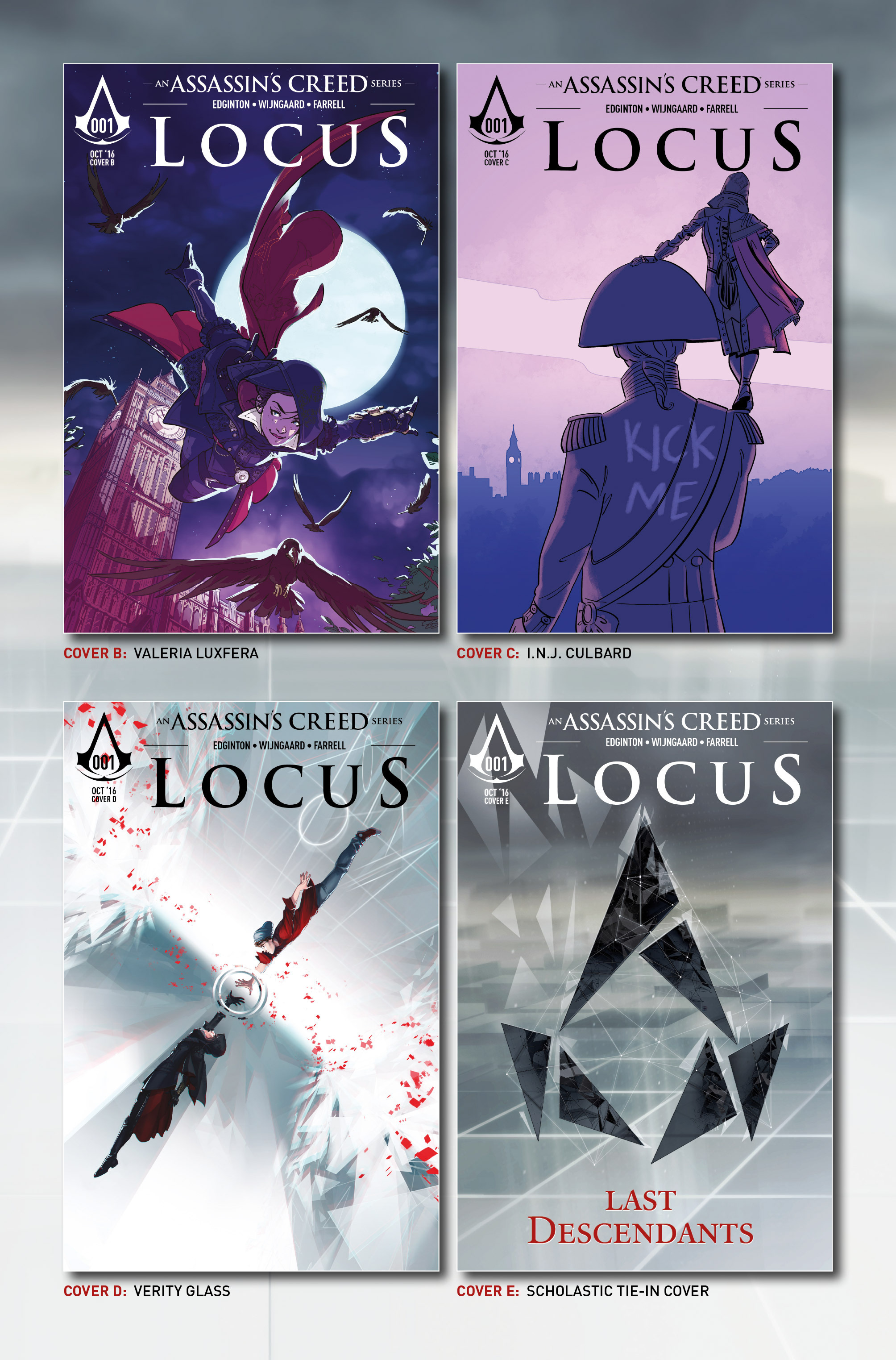 Read online Assassin's Creed: Locus comic -  Issue #1 - 32