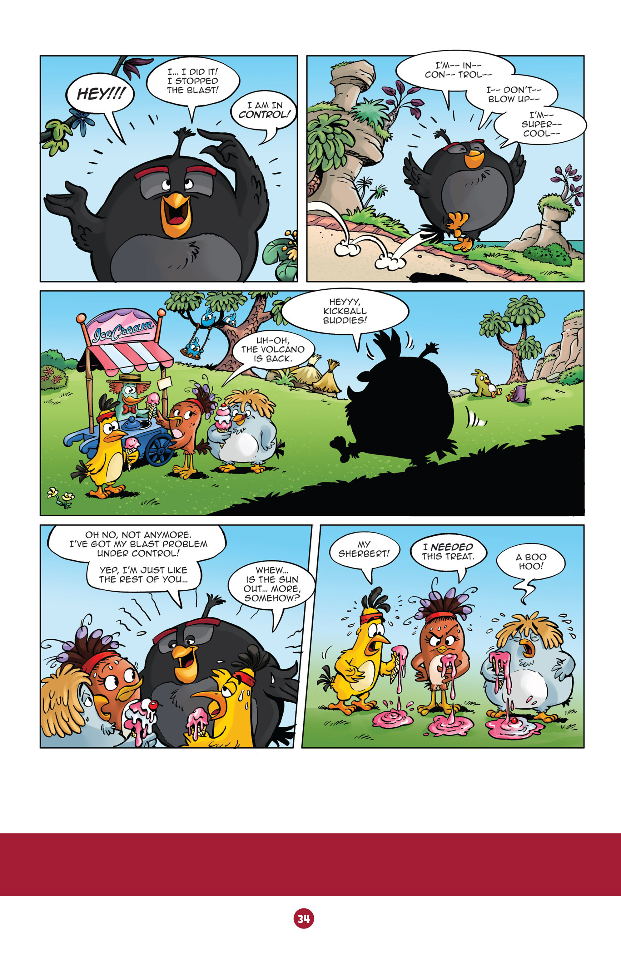 Read online Angry Birds: Big Movie Eggstravaganza comic -  Issue # Full - 37