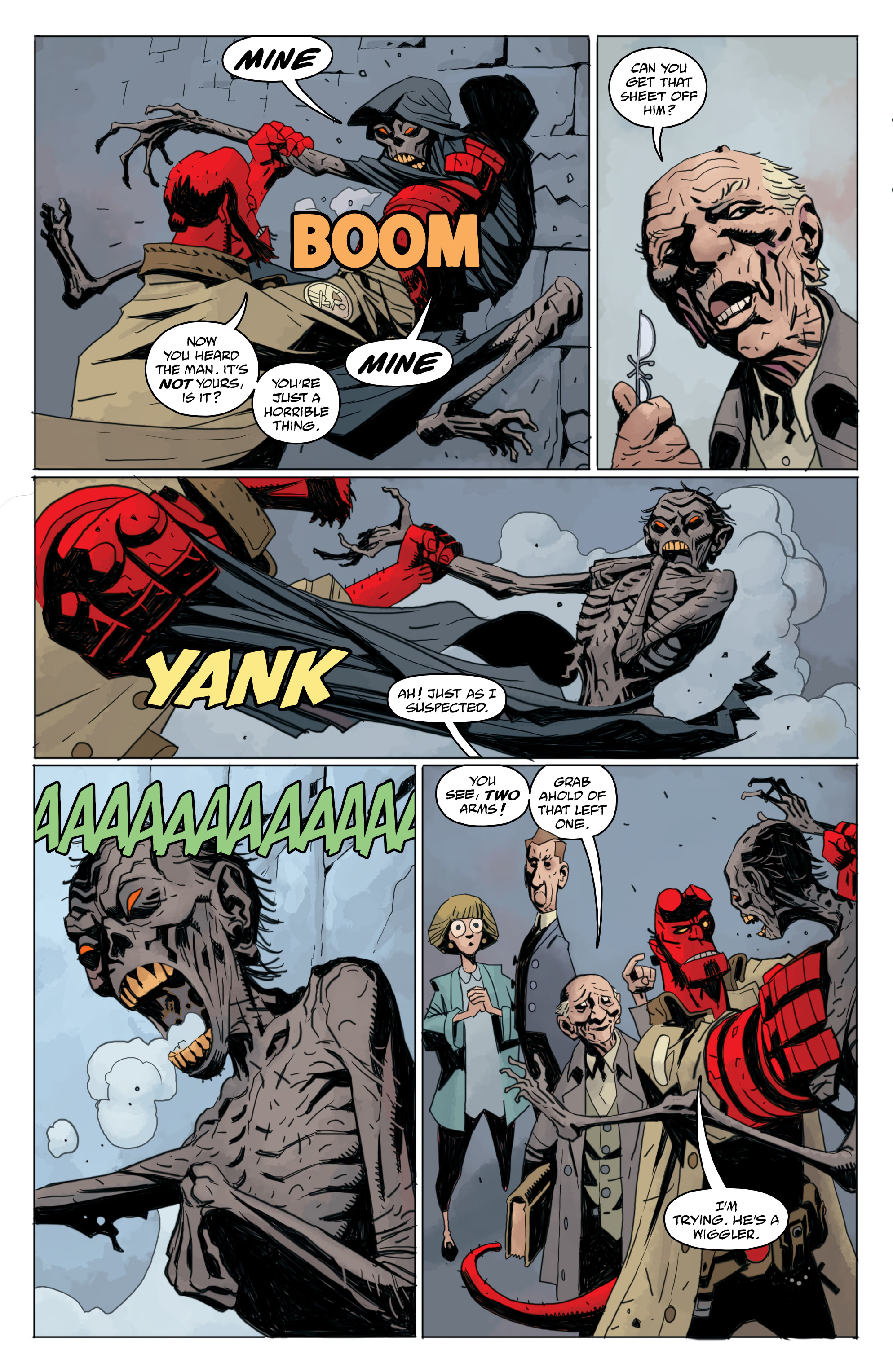Read online Hellboy and the B.P.R.D.: Her Fatal Hour comic -  Issue # Full - 26