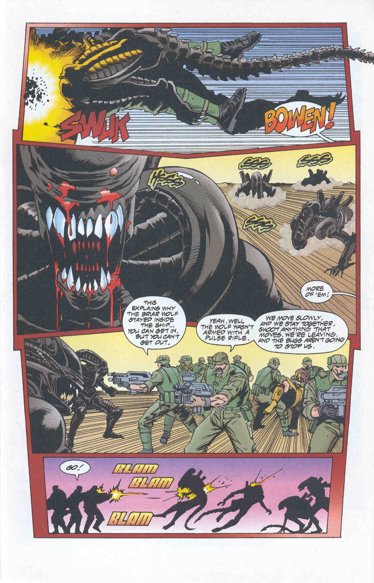 Read online Aliens vs. Predator: Duel comic -  Issue #1 - 21
