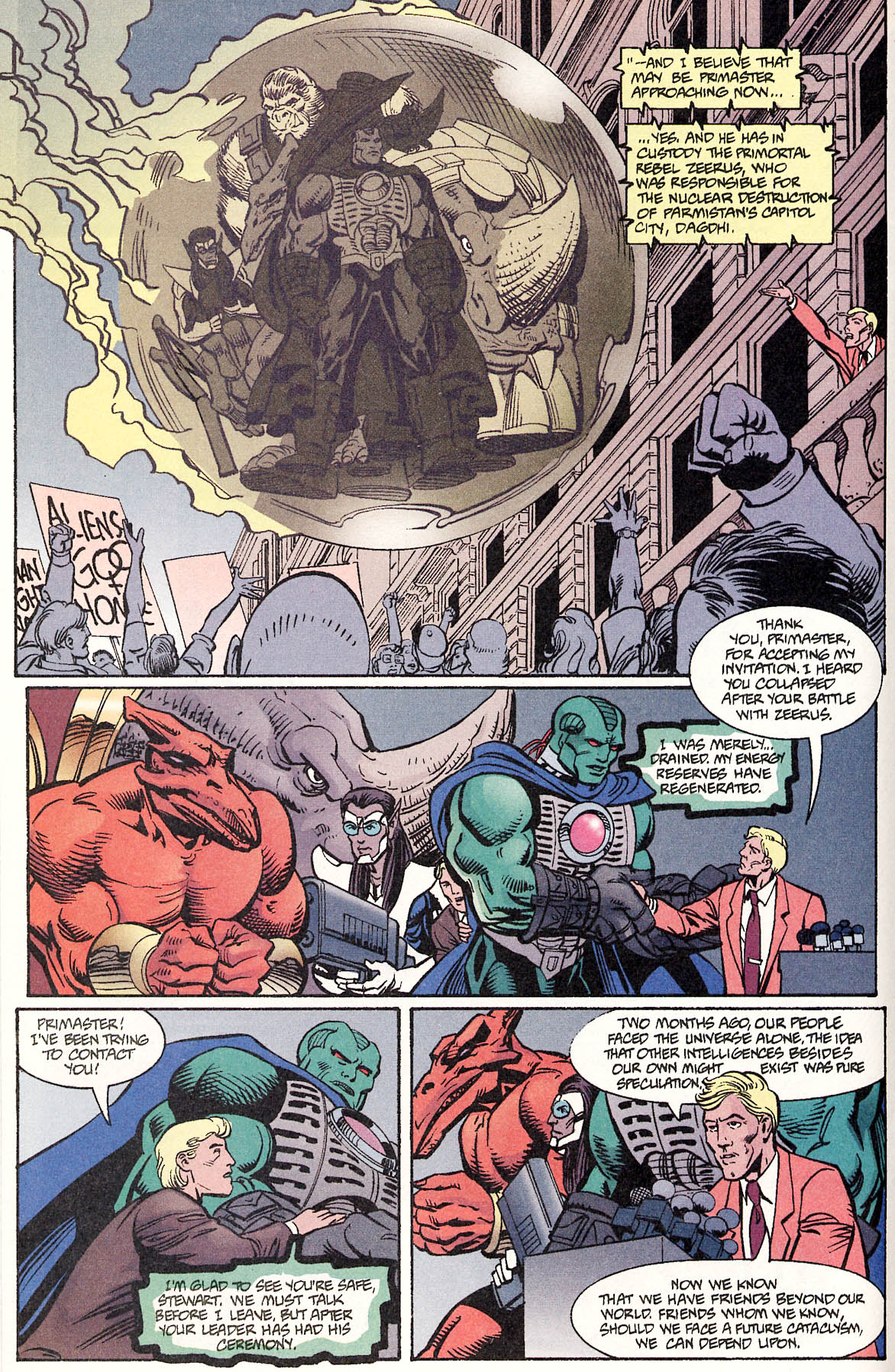 Read online Leonard Nimoy's Primortals (1996) comic -  Issue #2 - 5