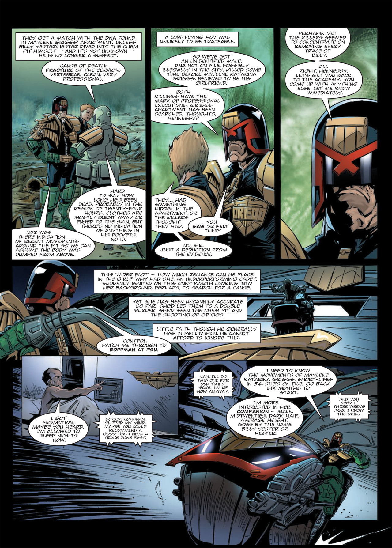 Read online Judge Dredd: Day of Chaos - The Fourth Faction comic -  Issue # TPB (Part 2) - 14
