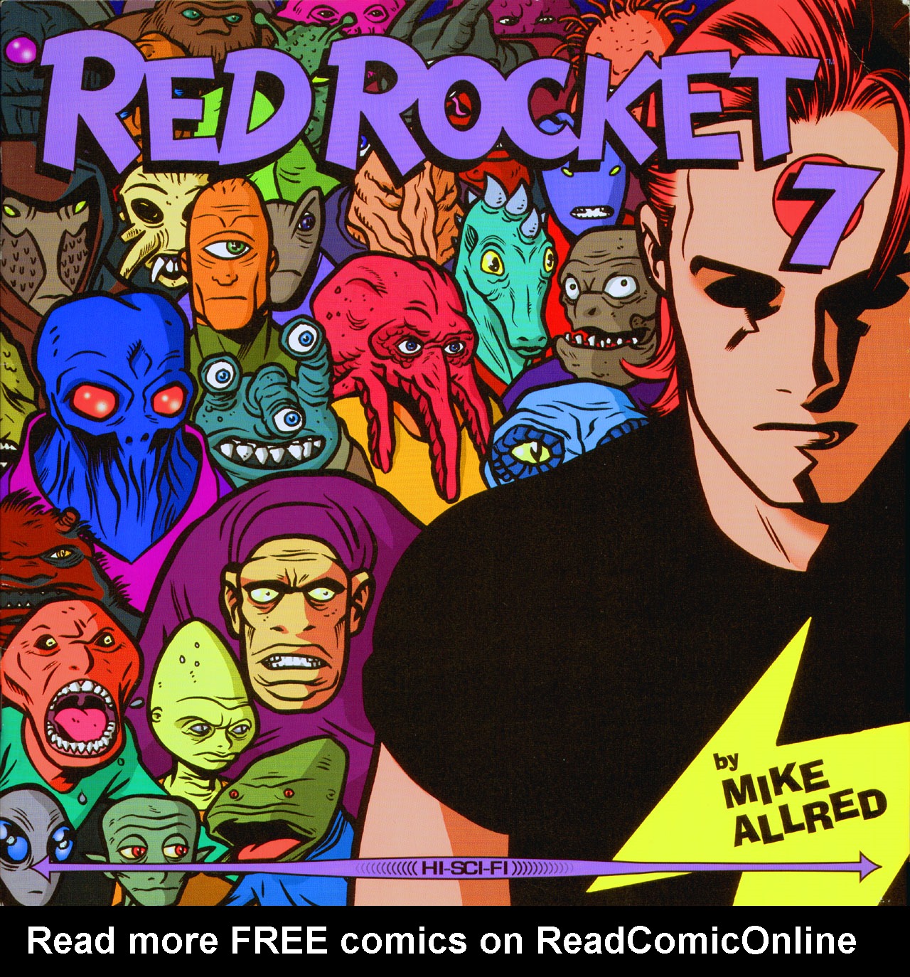 Read online Red Rocket 7 comic -  Issue #5 - 1