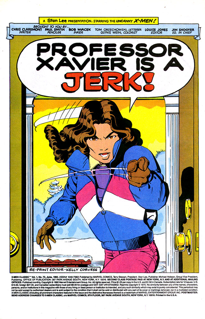 Read online X-Men Classic comic -  Issue #72 - 2