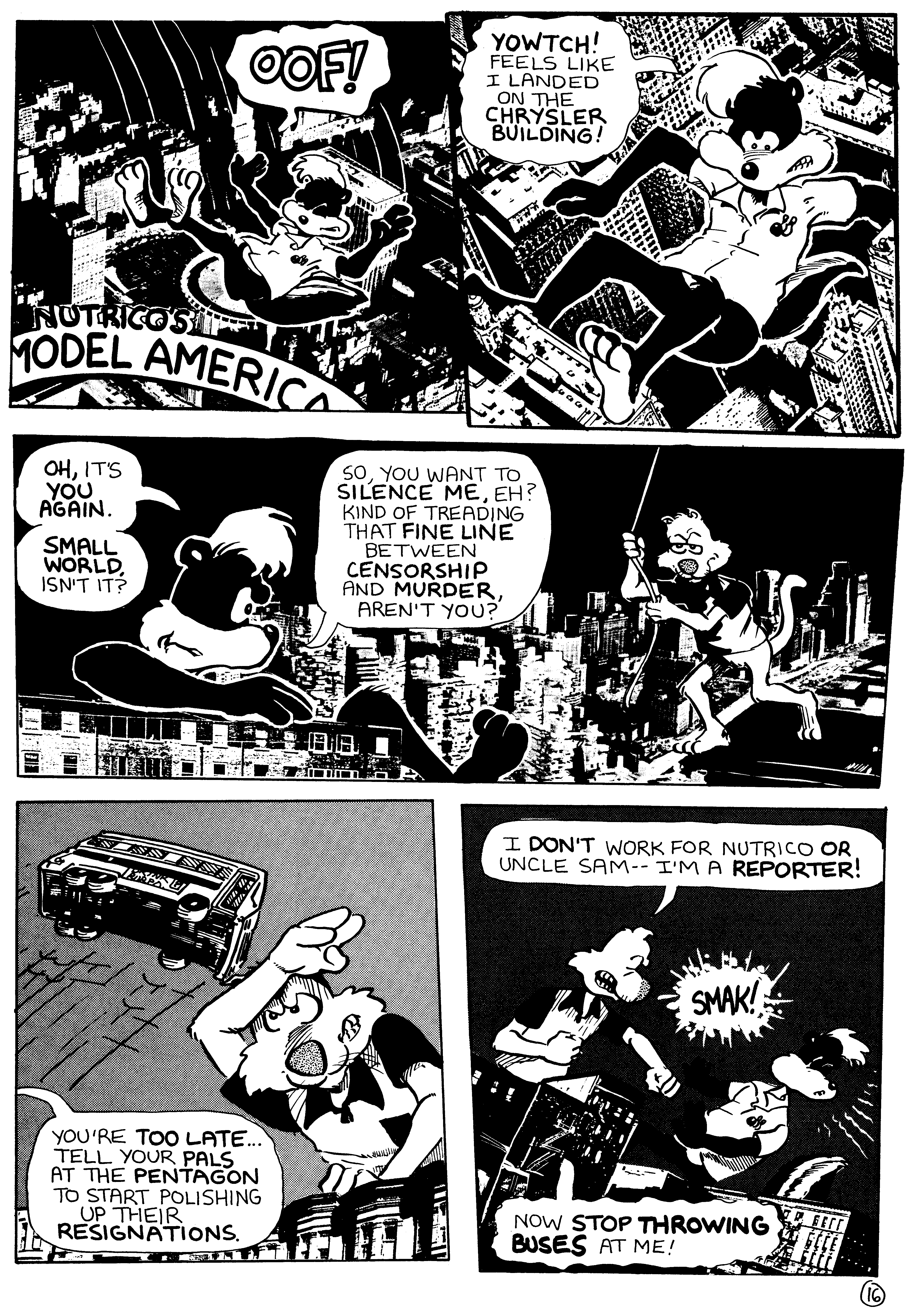 Read online Critters comic -  Issue #46 - 18