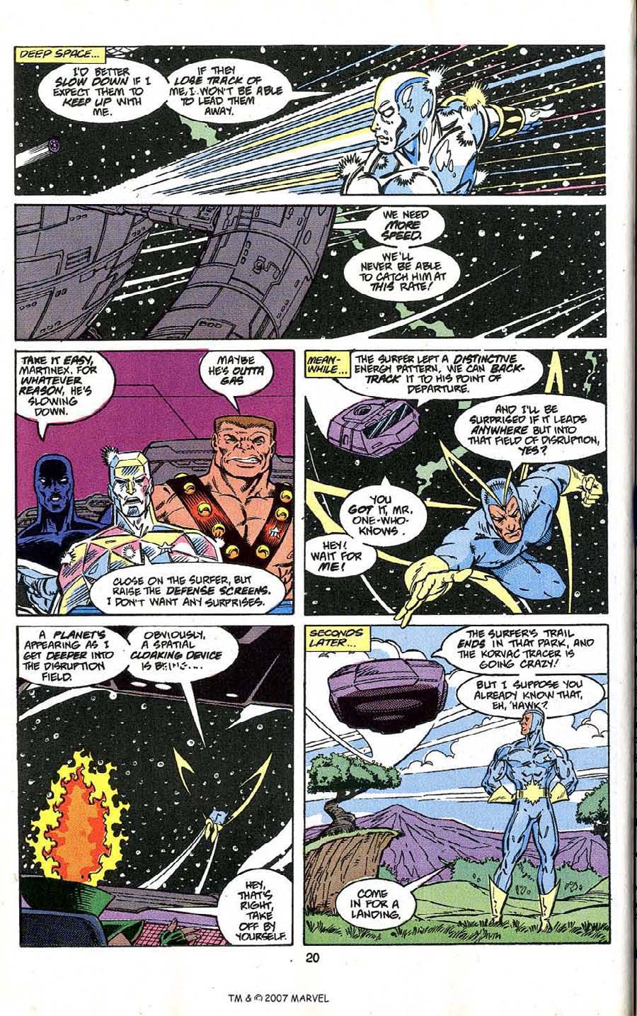 Read online Silver Surfer (1987) comic -  Issue # _Annual 4 - 22