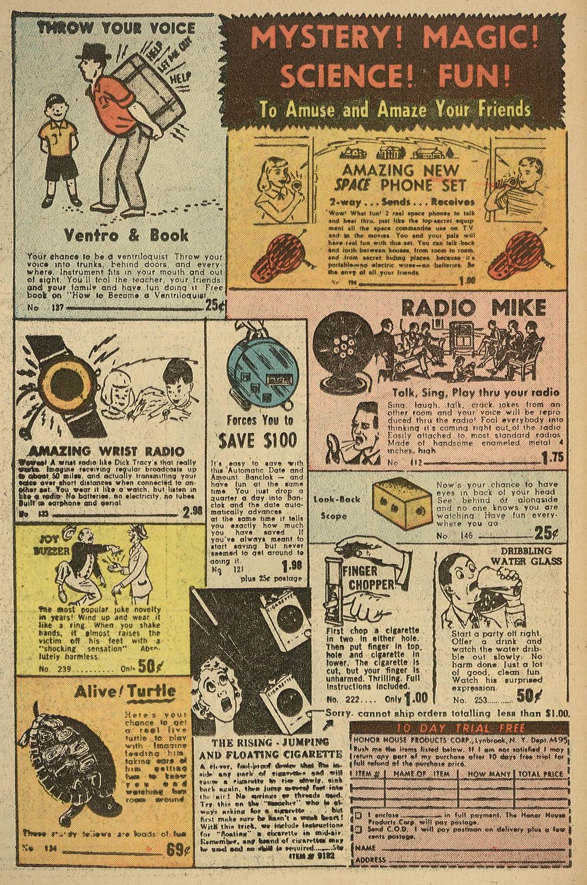 Read online Adventures Into The Unknown comic -  Issue #62 - 34