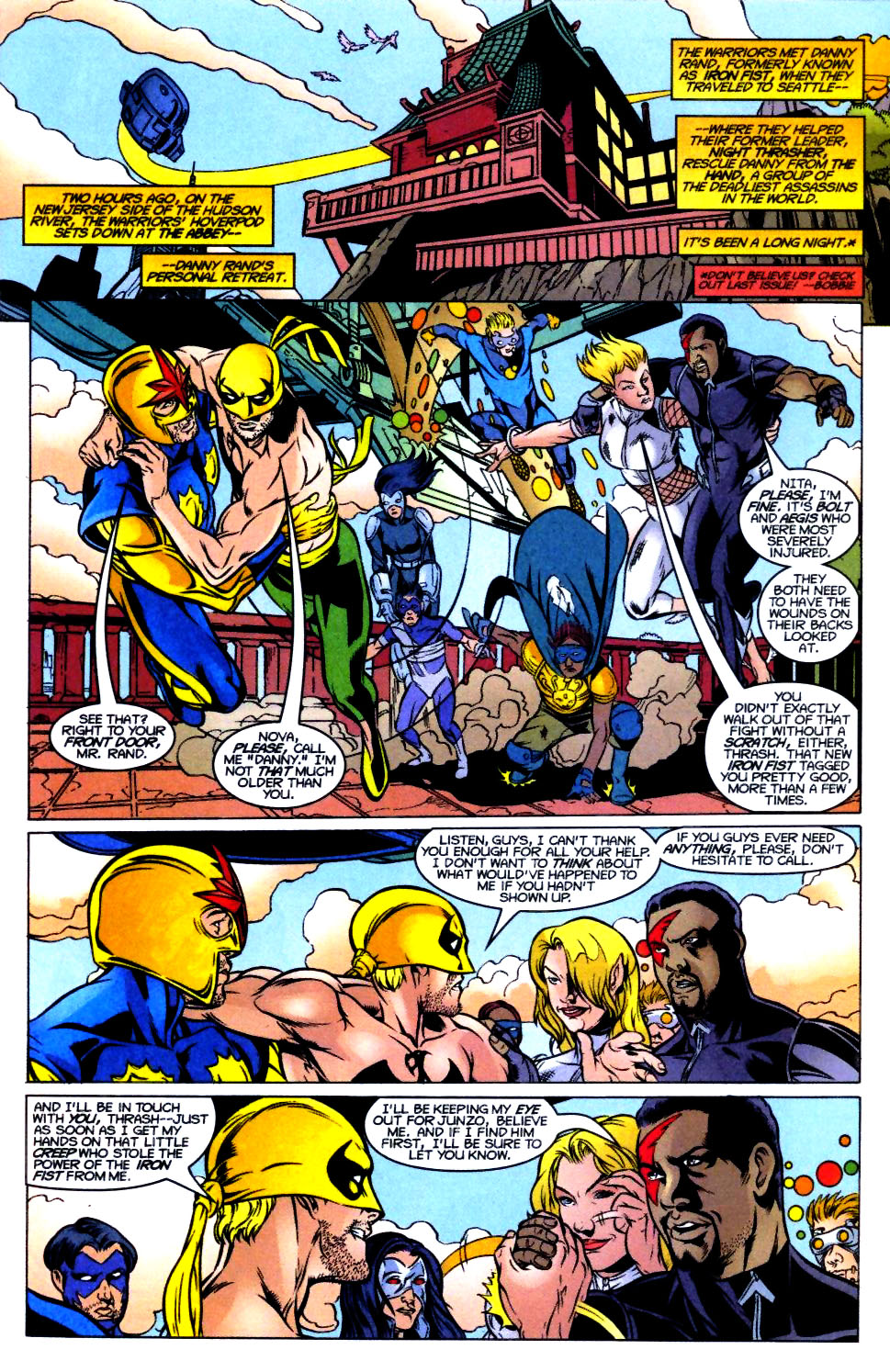 Read online New Warriors (1999) comic -  Issue #9 - 4