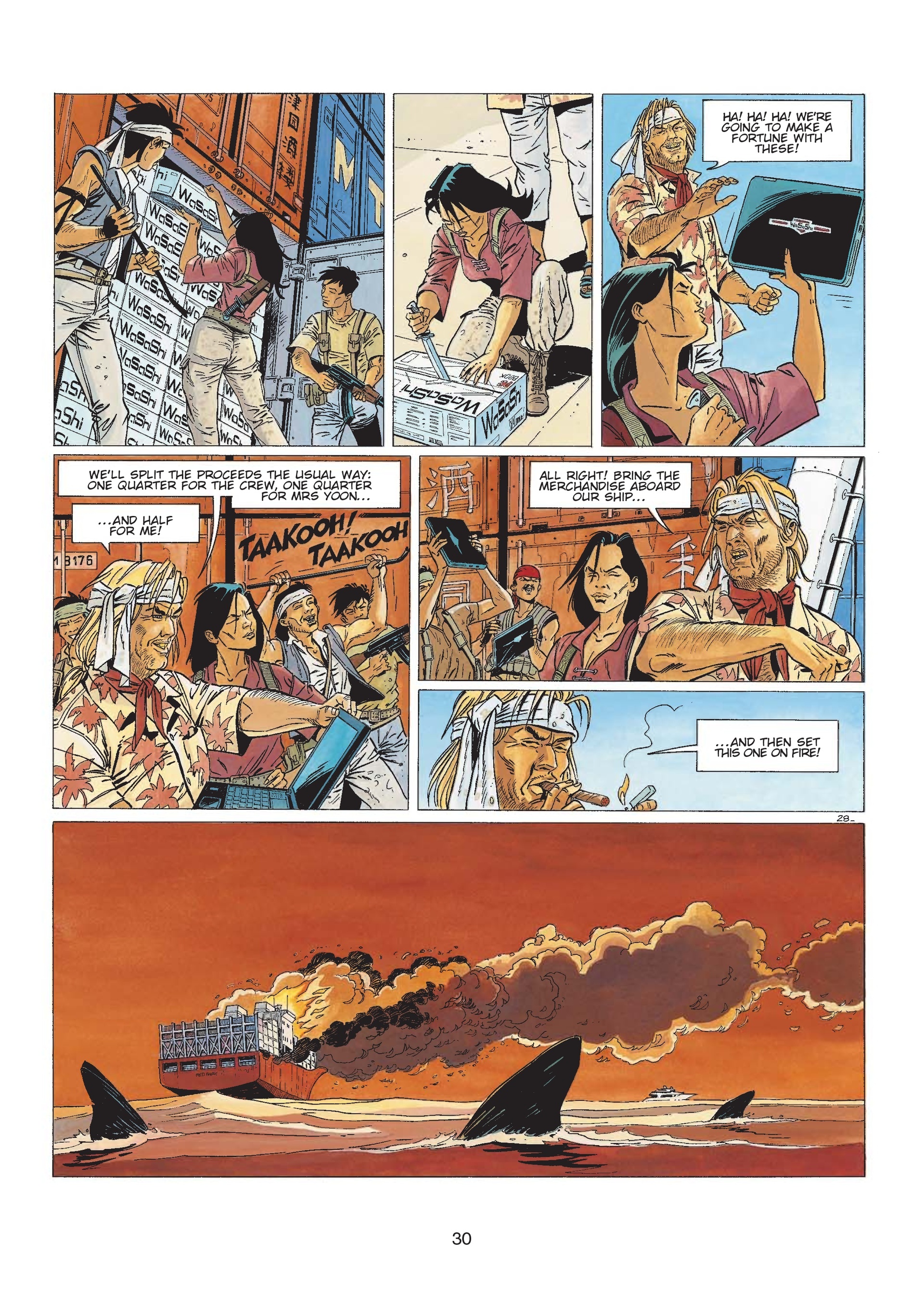 Read online Wayne Shelton comic -  Issue #4 - 32
