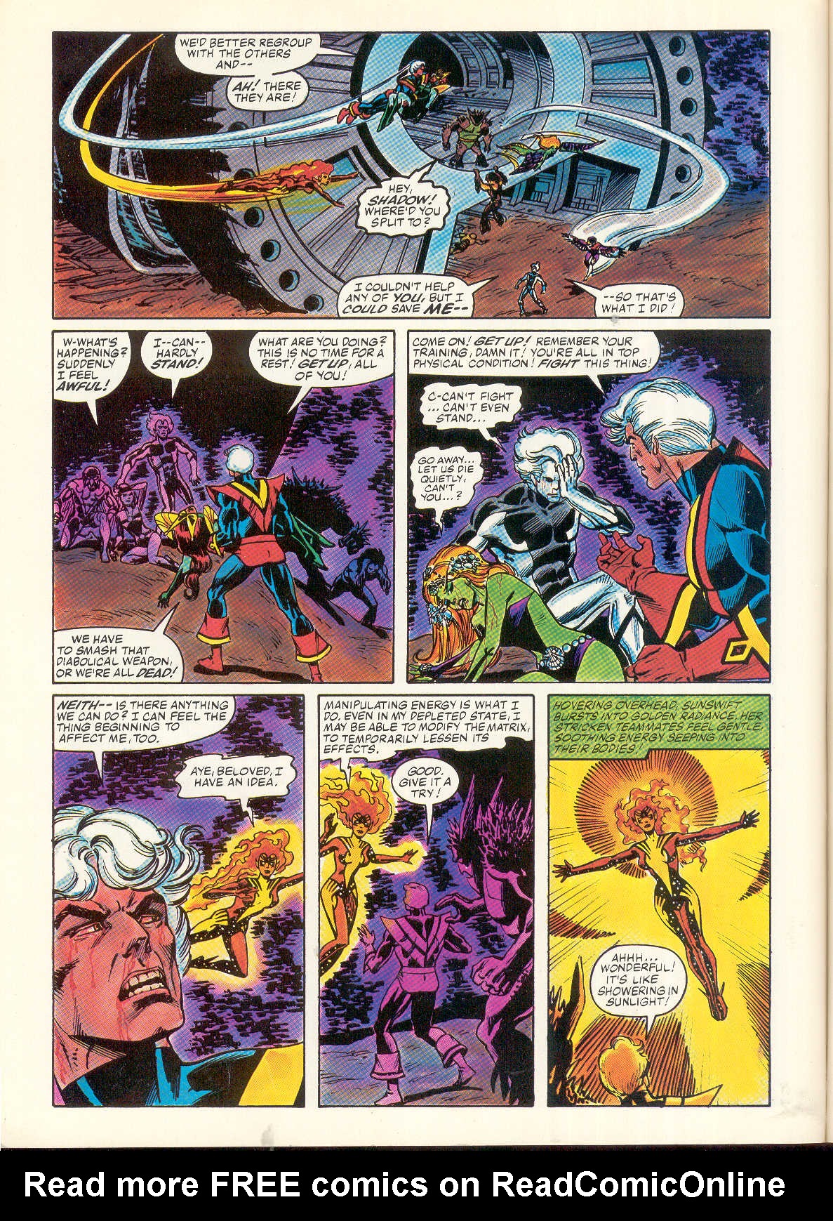 Read online Marvel Graphic Novel comic -  Issue #9 - The Futurians - 75
