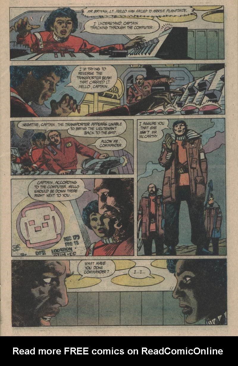 Read online Star Trek (1984) comic -  Issue #26 - 6