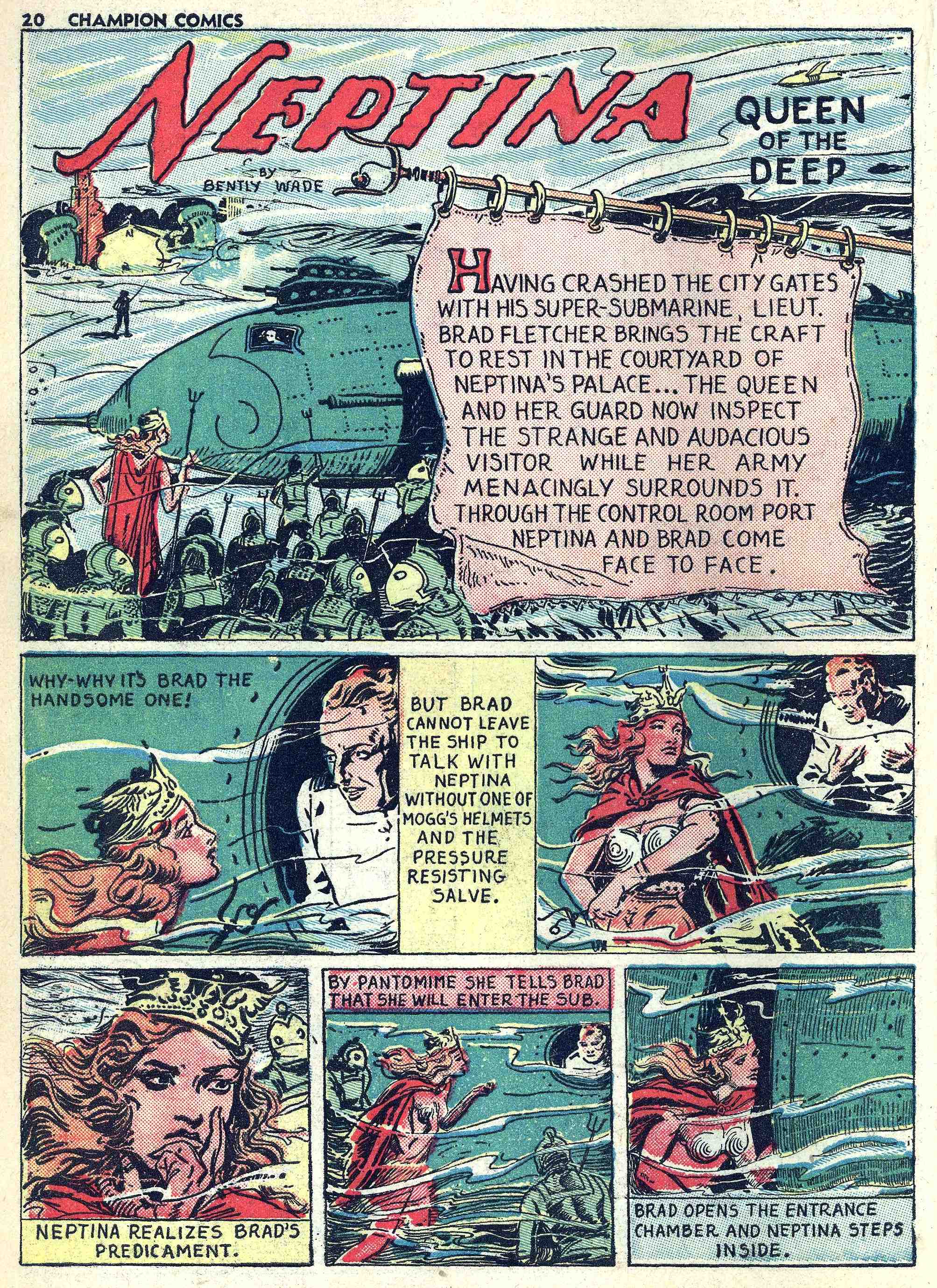 Read online Champion Comics comic -  Issue #9 - 22