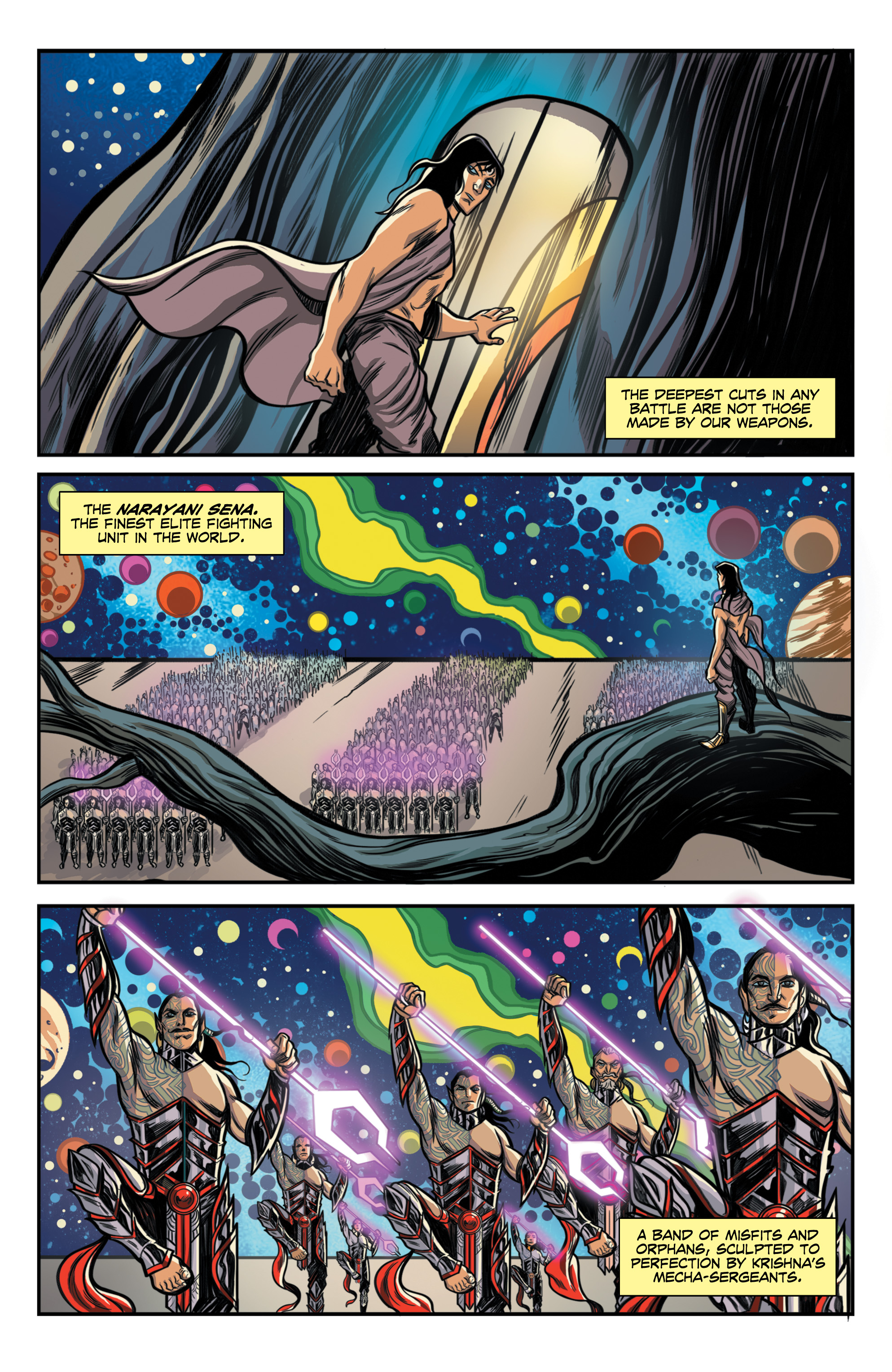 Read online Grant Morrison's 18 Days (2015) comic -  Issue #6 - 7