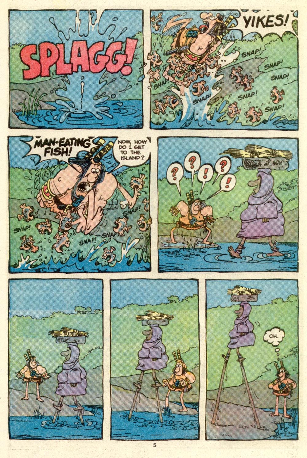 Read online Sergio Aragonés Groo the Wanderer comic -  Issue #17 - 5