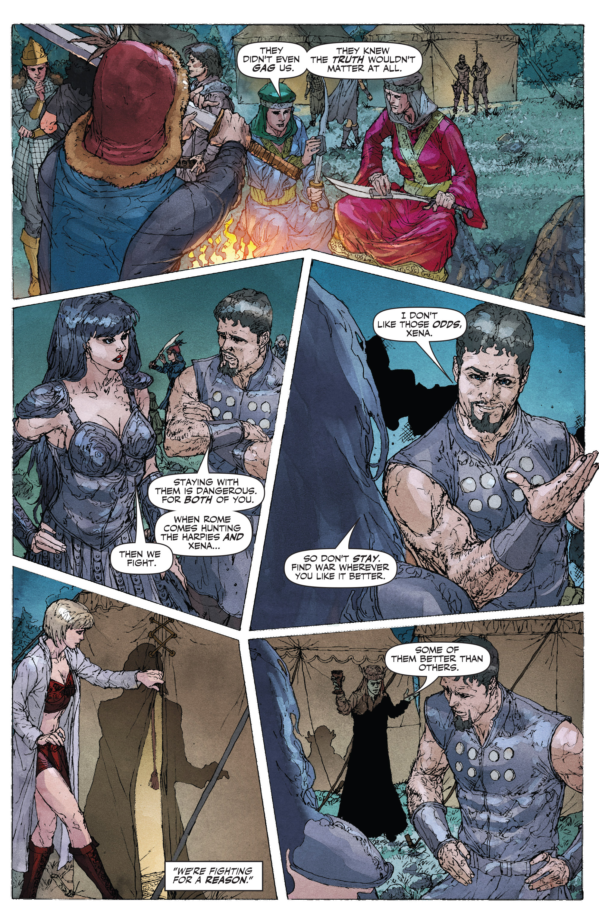 Read online Xena: Warrior Princess (2016) comic -  Issue #4 - 16
