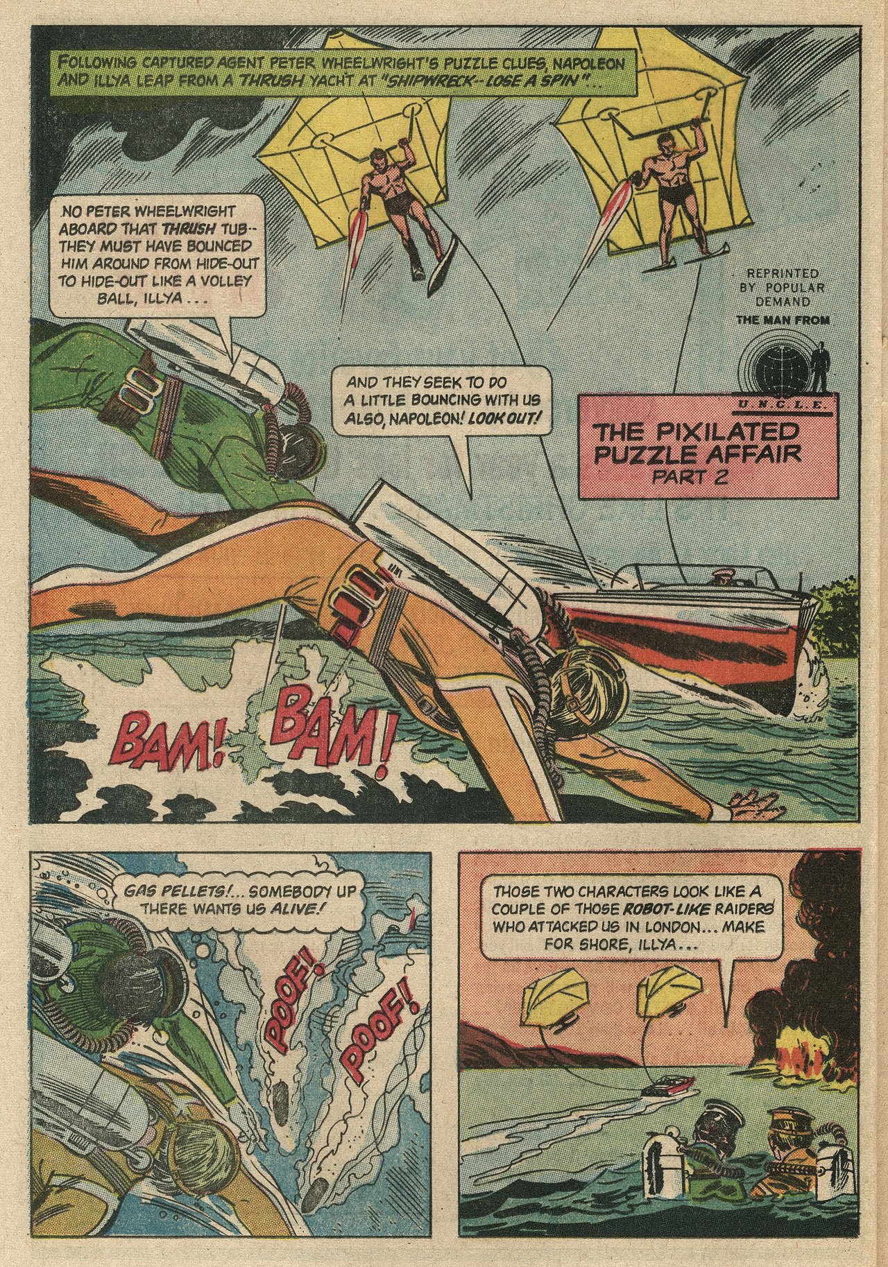 Read online The Man From U.N.C.L.E. comic -  Issue #22 - 24