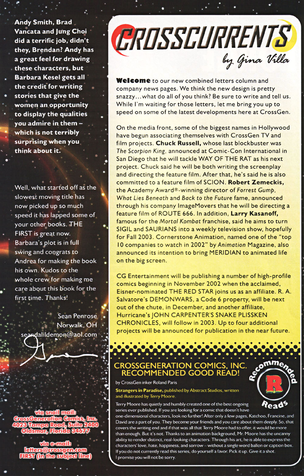 Read online The First comic -  Issue #23 - 22