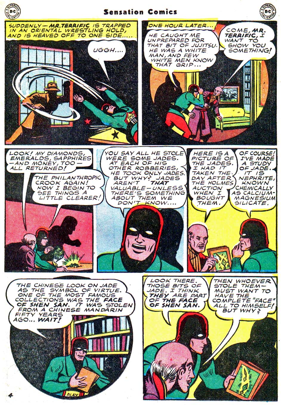 Read online Sensation (Mystery) Comics comic -  Issue #54 - 36