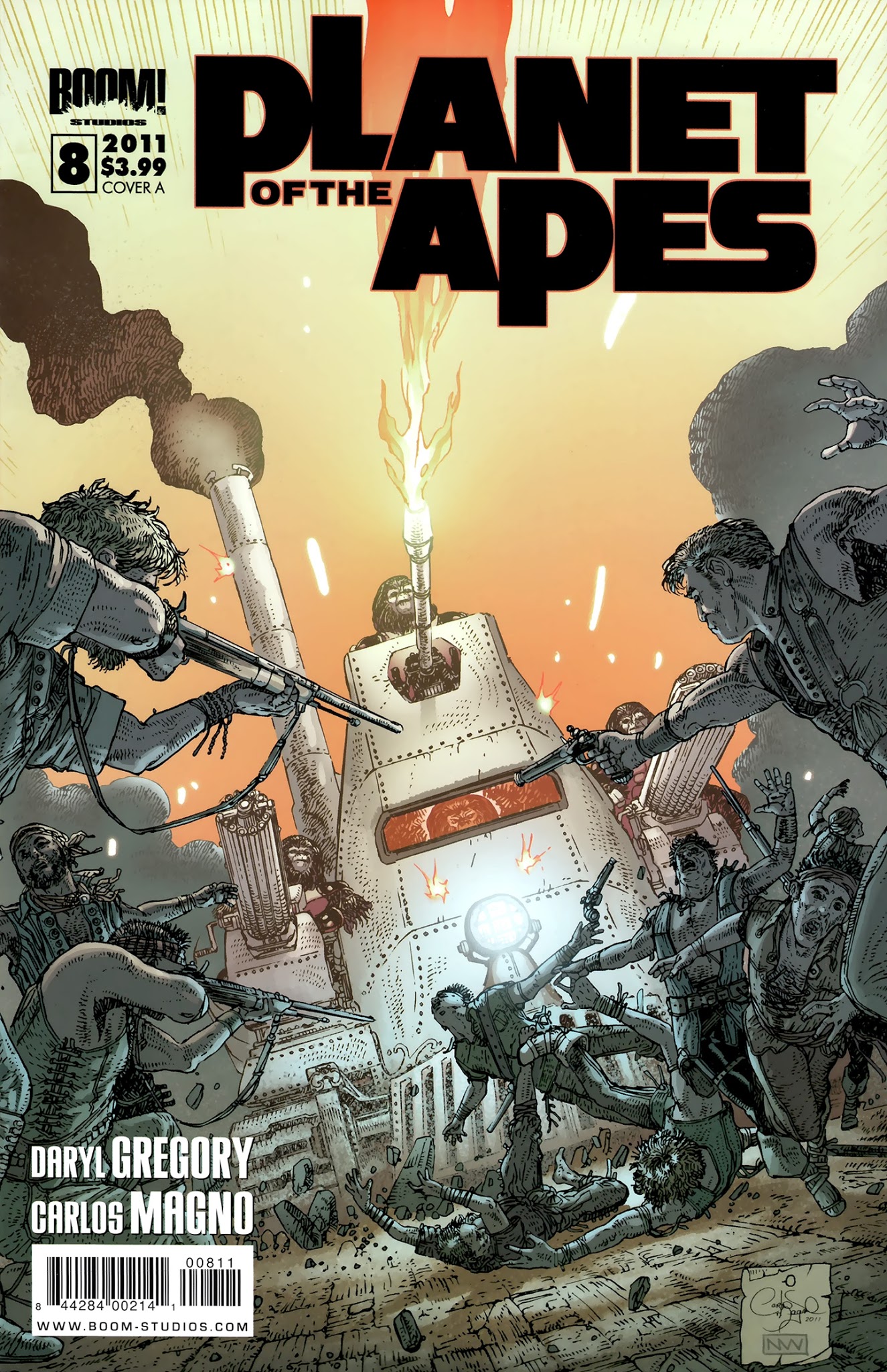 Read online Planet of the Apes (2011) comic -  Issue #8 - 1