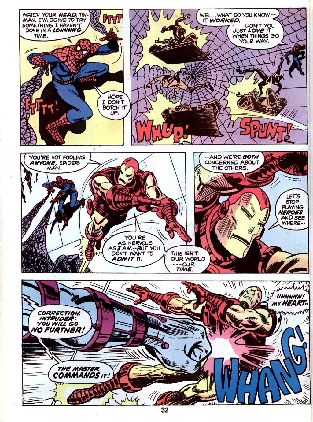 Read online Marvel Treasury Edition comic -  Issue #27 - 34