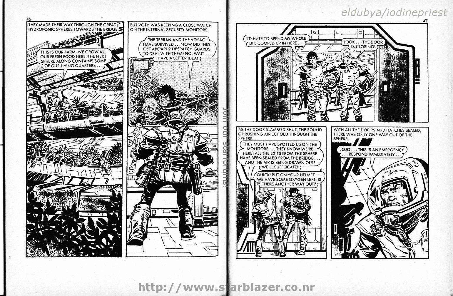 Read online Starblazer comic -  Issue #96 - 25