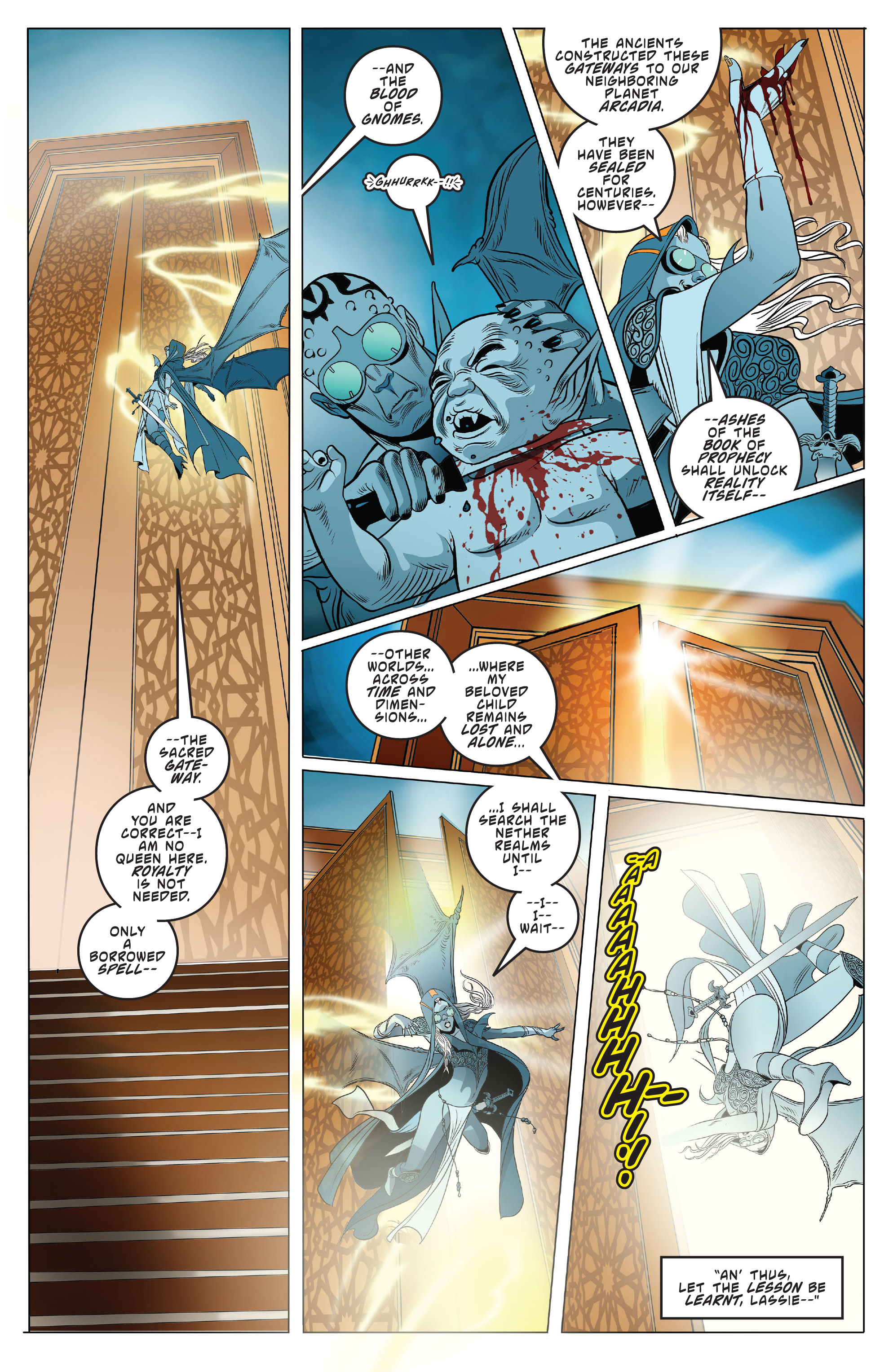 Read online Vampirella: Year One comic -  Issue #4 - 17