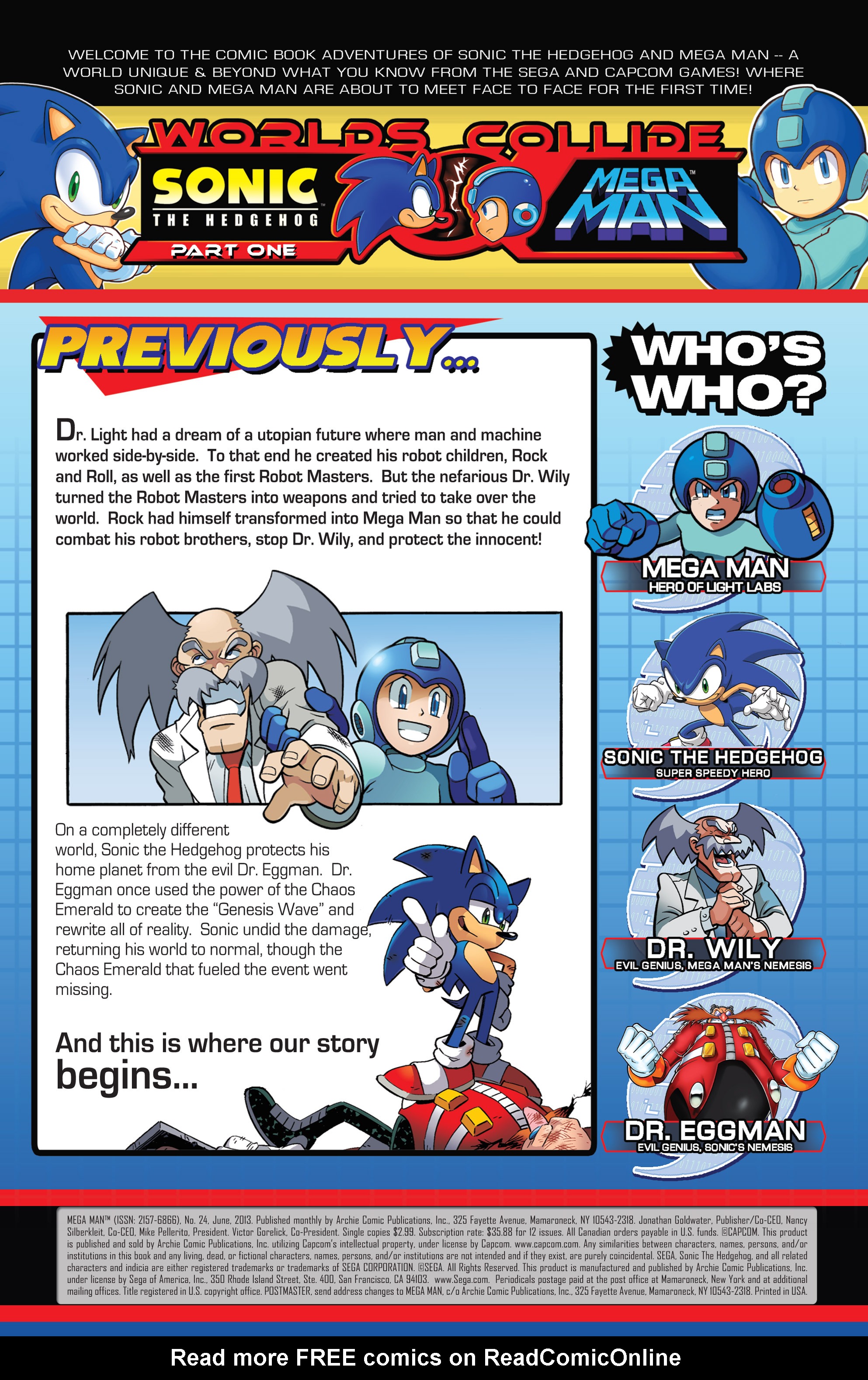 Read online Sonic Mega Man Worlds Collide comic -  Issue # Vol 1 - 9