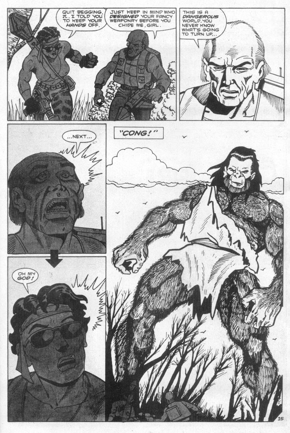 Read online Ape City comic -  Issue #3 - 17