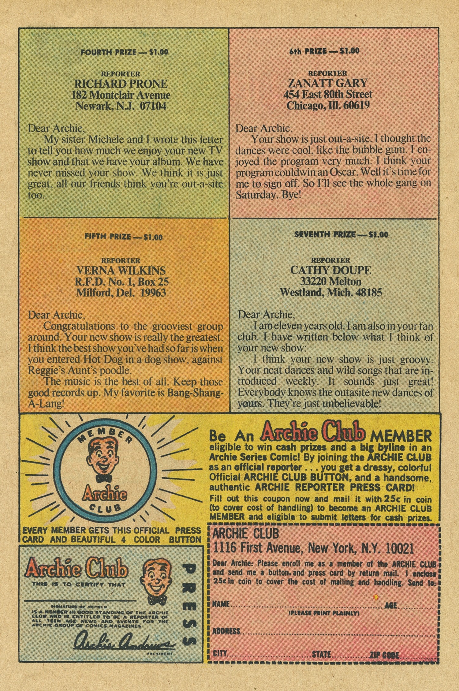 Read online Reggie and Me (1966) comic -  Issue #35 - 11