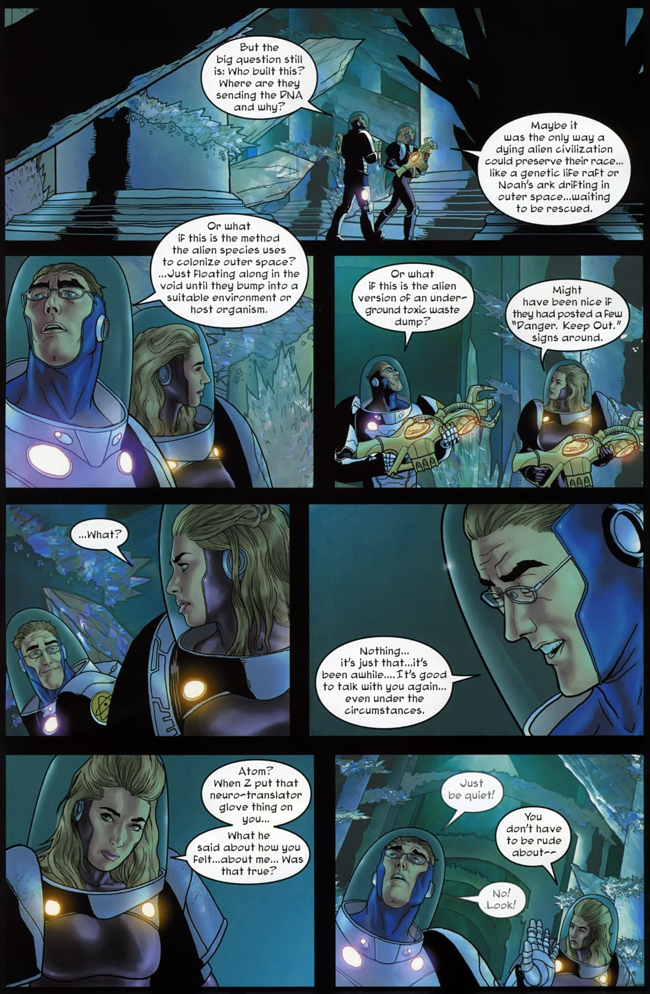 Read online Zero-G comic -  Issue #3 - 22