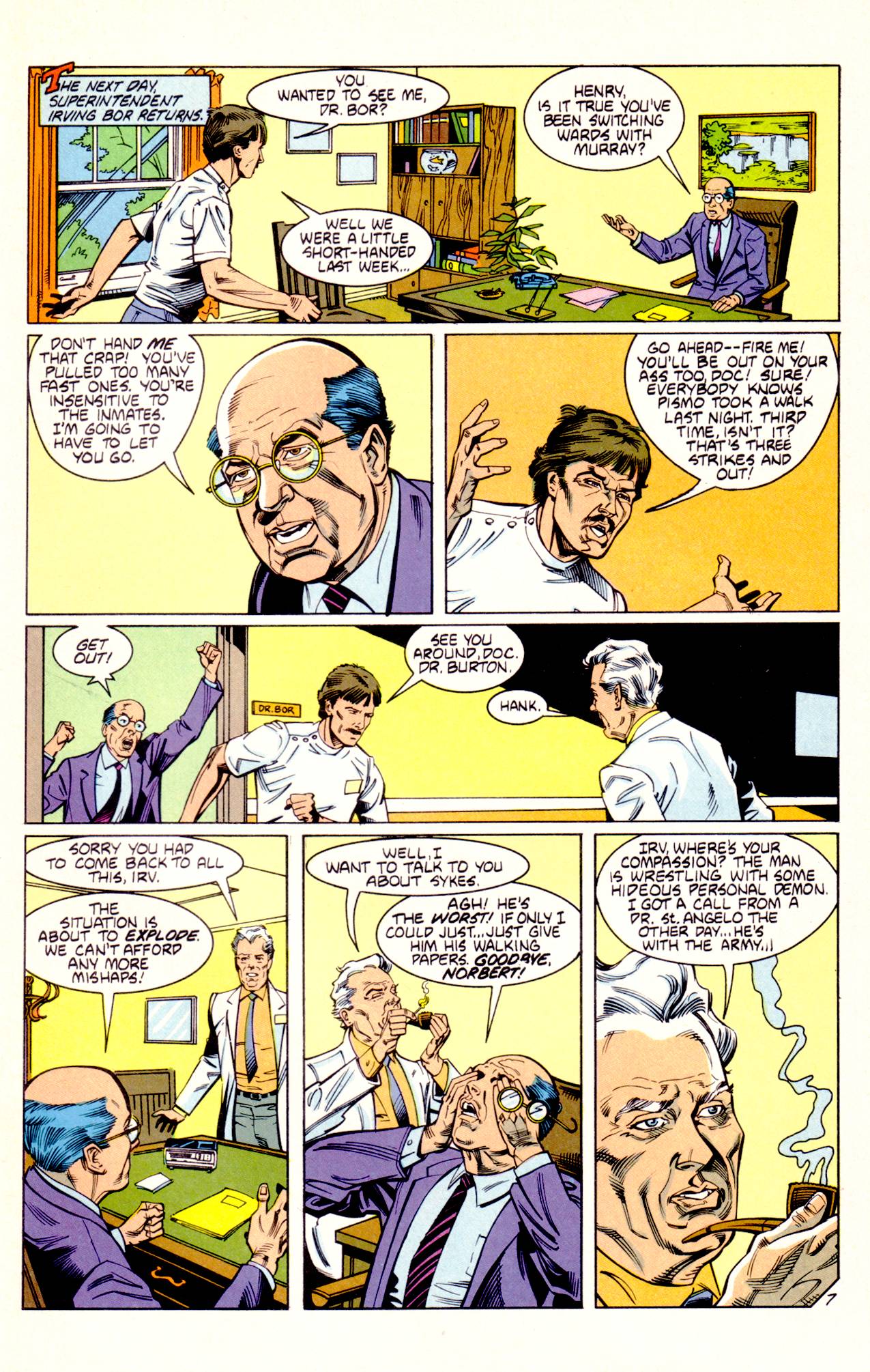 Read online The Badger comic -  Issue #8 - 9