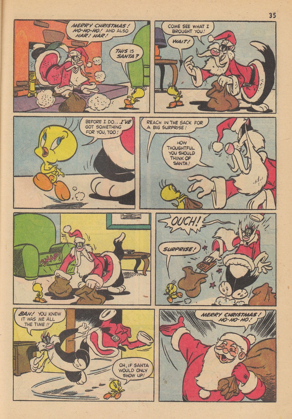 Read online Bugs Bunny's Christmas Funnies comic -  Issue # TPB 6 - 37