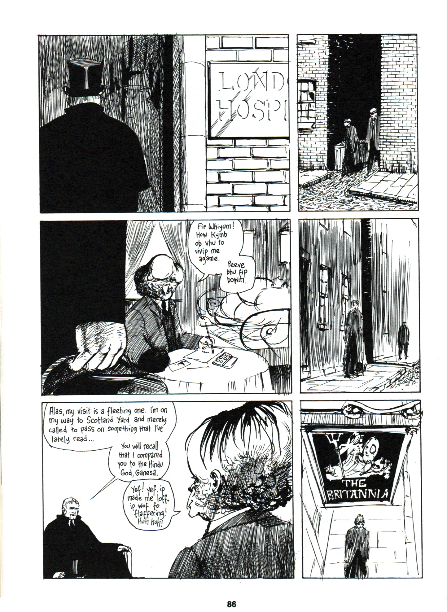 Read online Taboo comic -  Issue #6 - 88