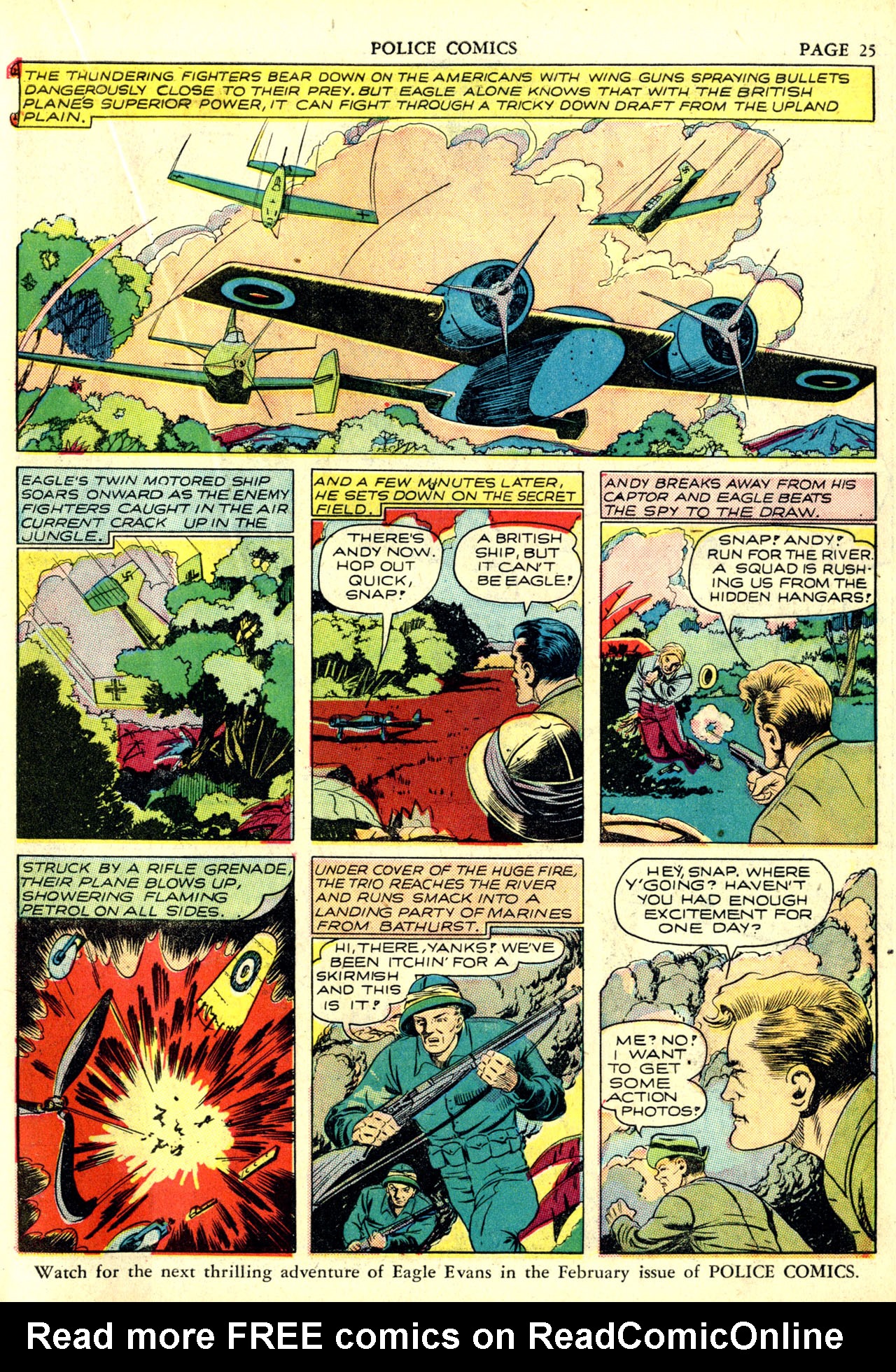 Read online Police Comics comic -  Issue #6 - 28