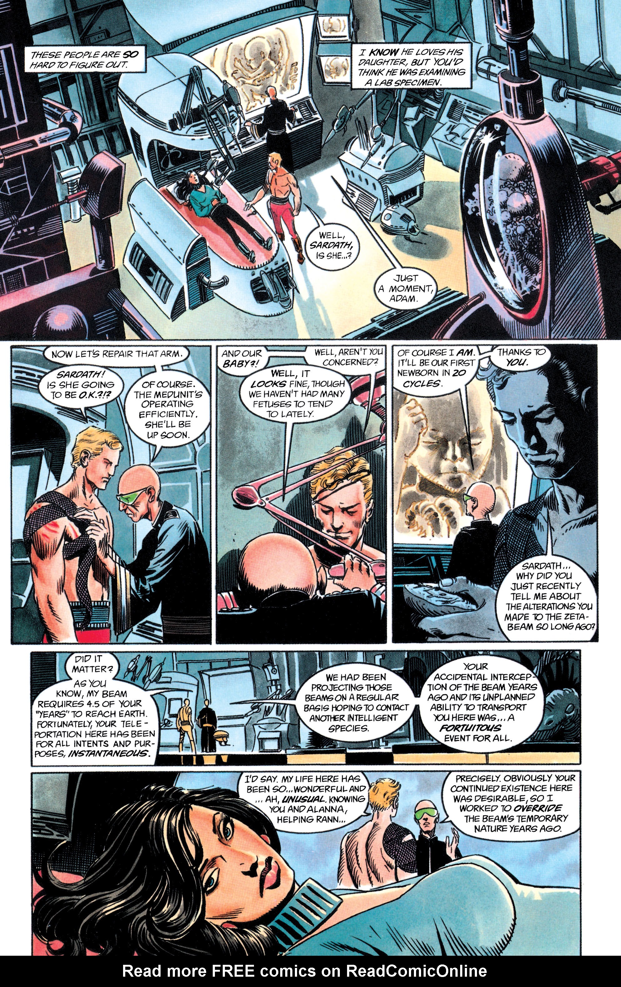 Read online Adam Strange (1990) comic -  Issue #1 - 8