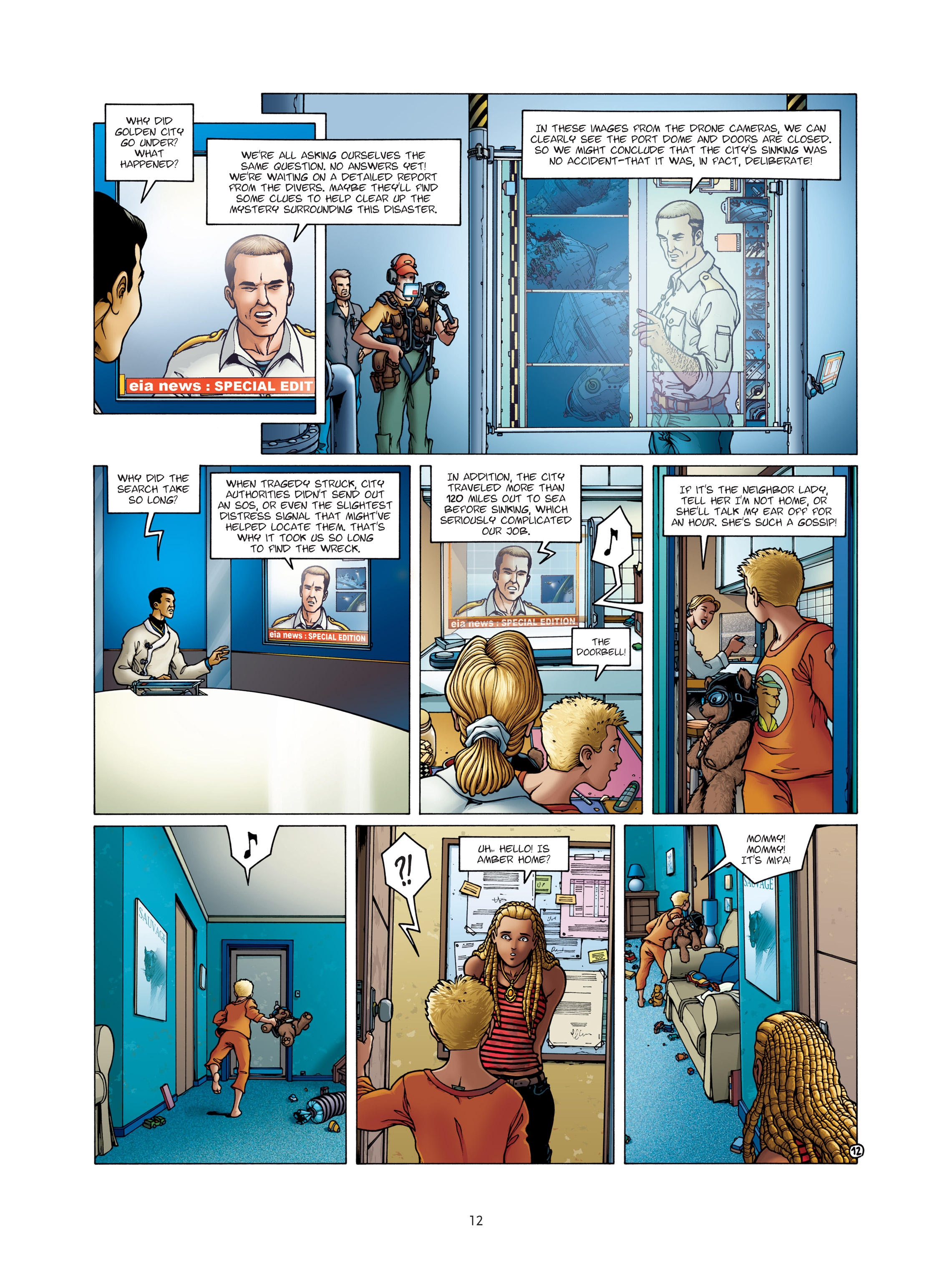 Read online Golden City comic -  Issue #8 - 14