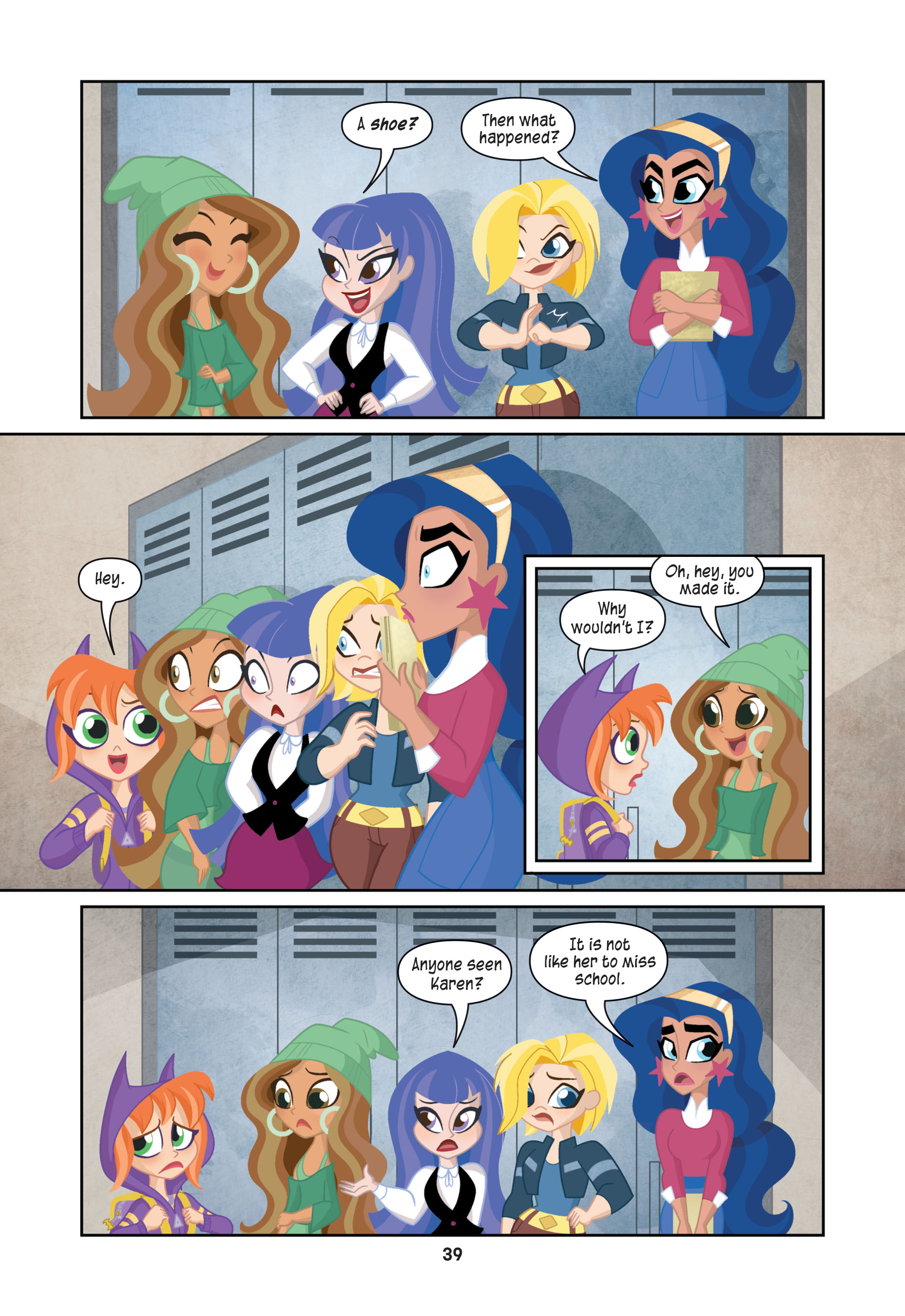 Read online DC Super Hero Girls: Powerless comic -  Issue # TPB - 38