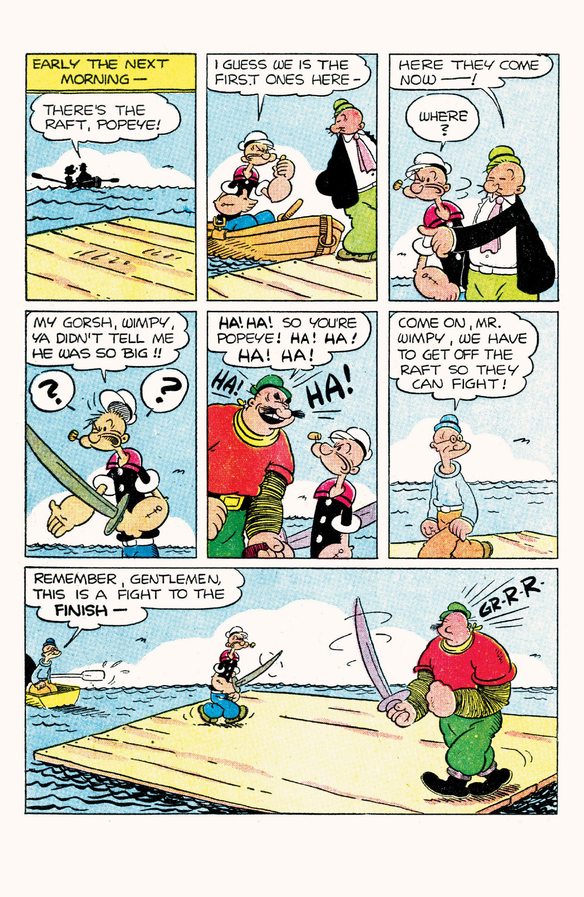 Read online Classic Popeye comic -  Issue #10 - 38