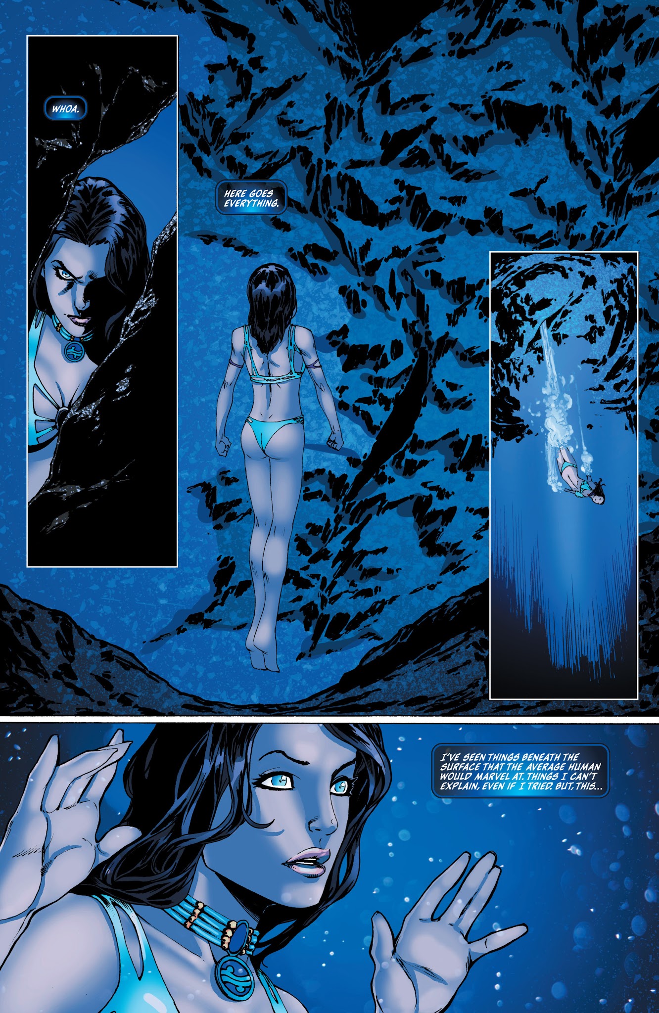 Read online Michael Turner's Fathom (2013) comic -  Issue # _Annual 1 - 28