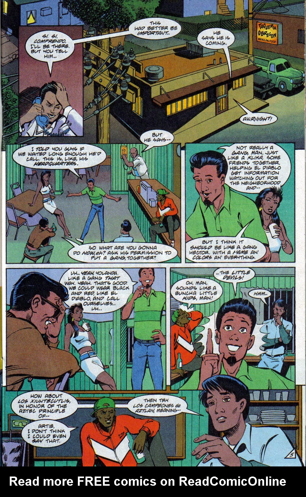 Read online El Diablo (1989) comic -  Issue #3 - 6
