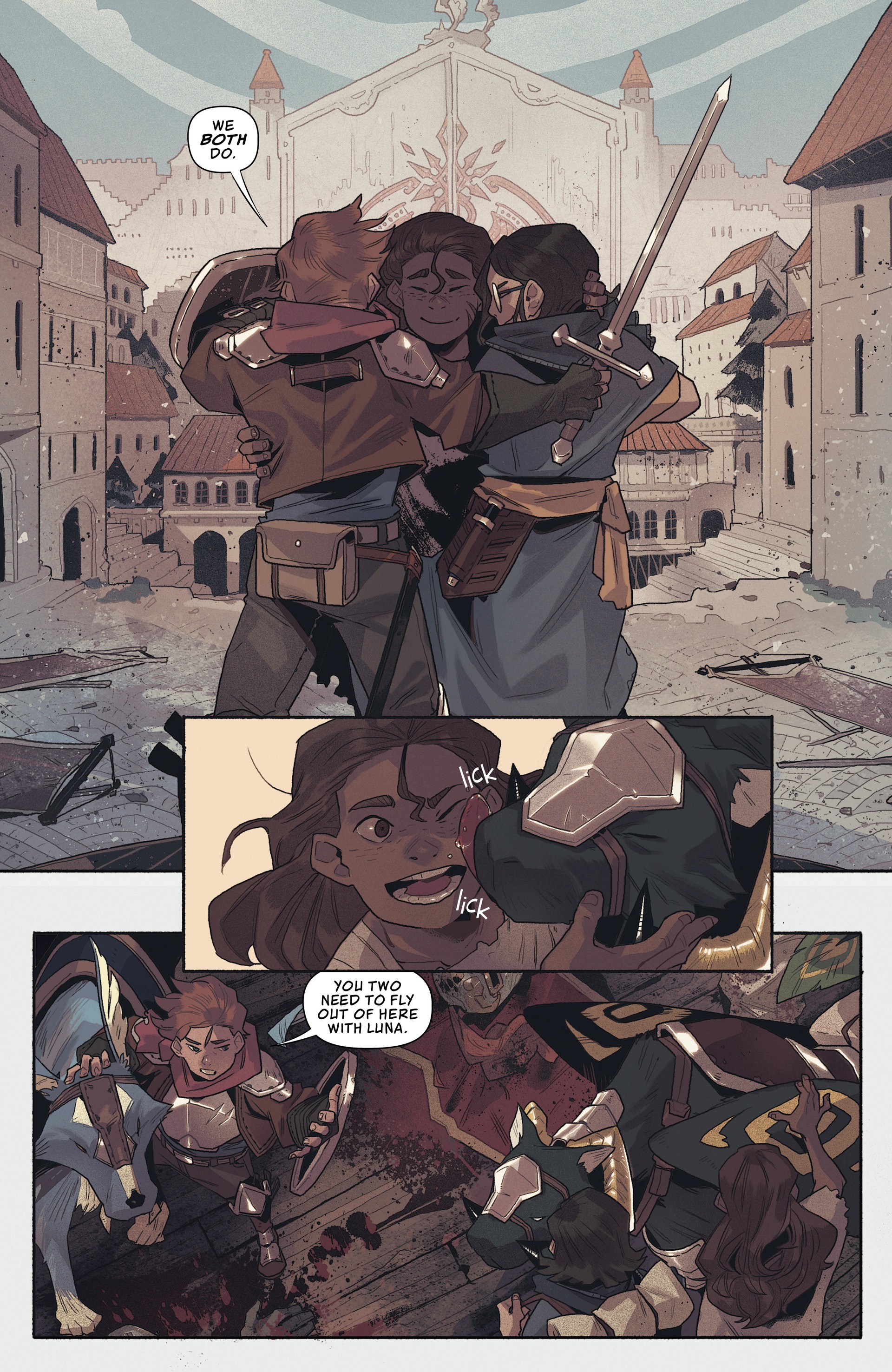 Read online Beastlands: Keepers of the Kingdom comic -  Issue # TPB - 104