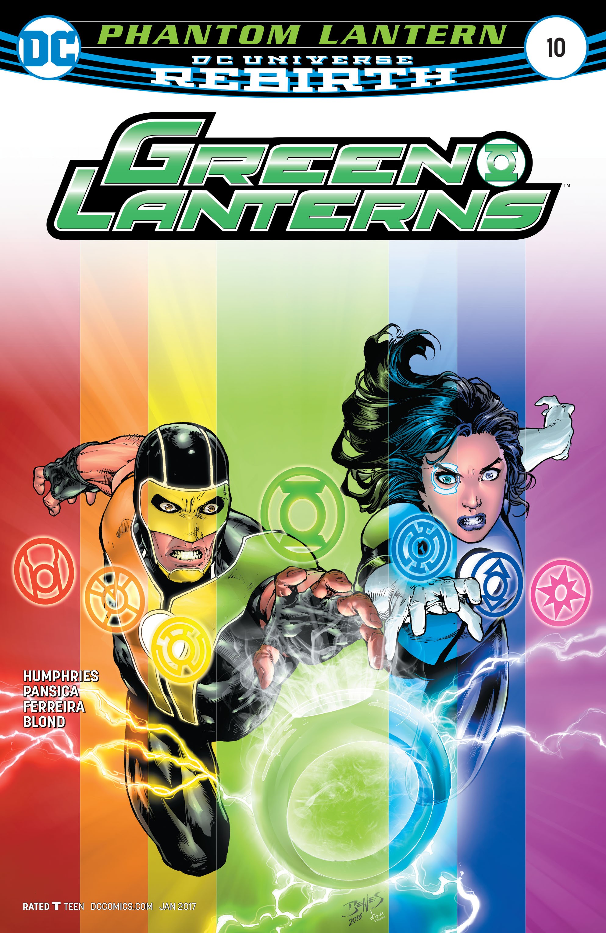 Read online Green Lanterns comic -  Issue #10 - 1