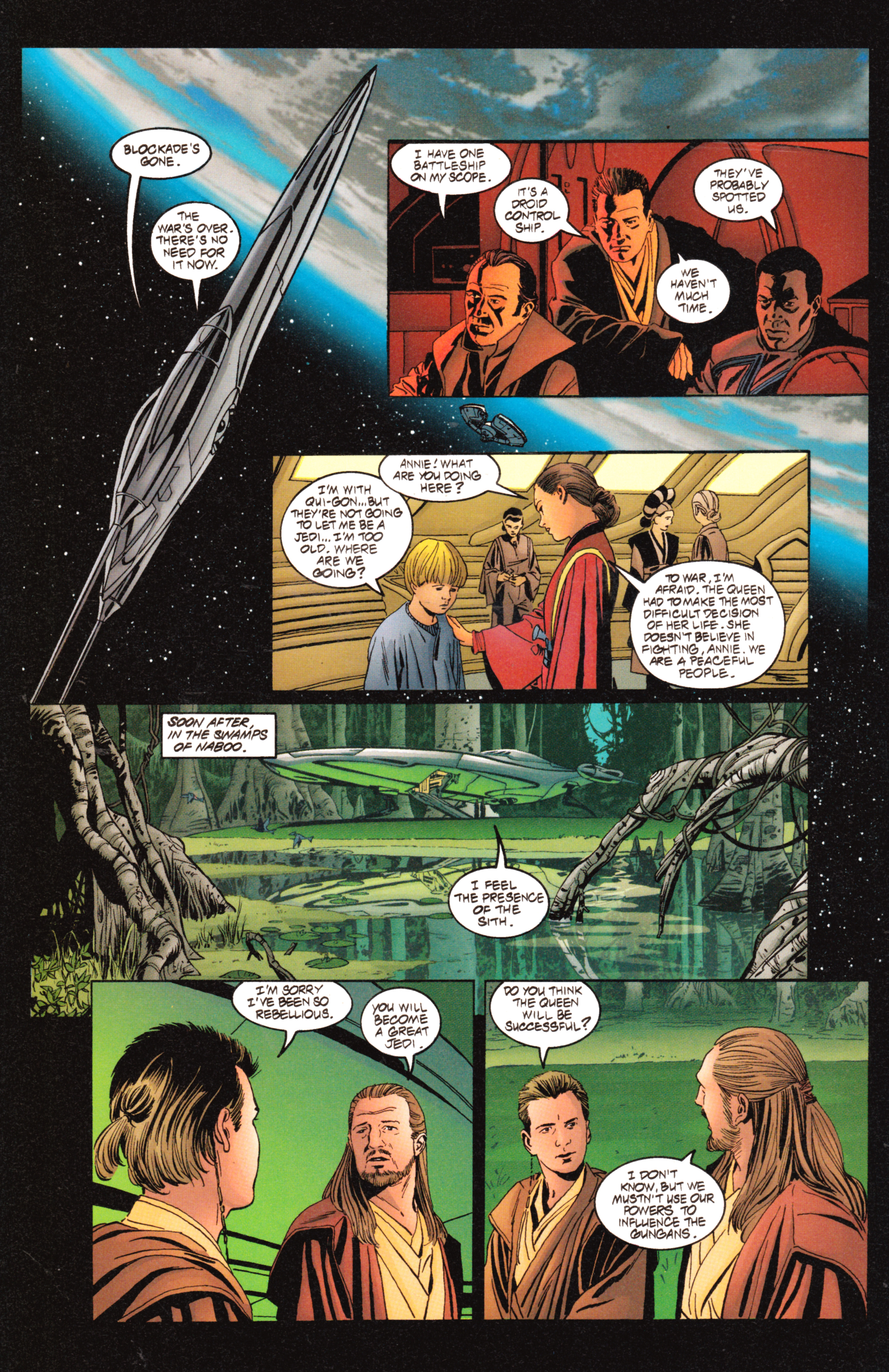Read online Star Wars: Episode I - The Phantom Menace comic -  Issue #3 - 29