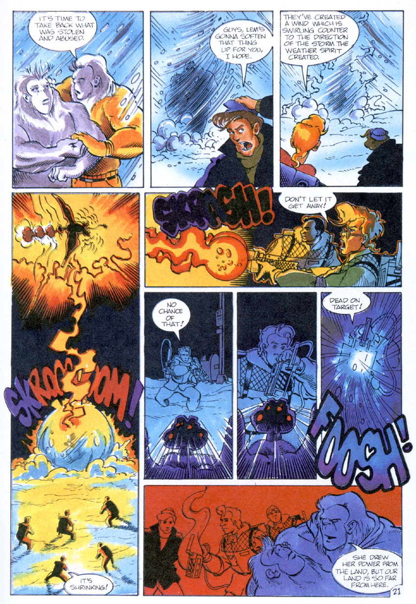 Read online Real Ghostbusters comic -  Issue #13 - 22