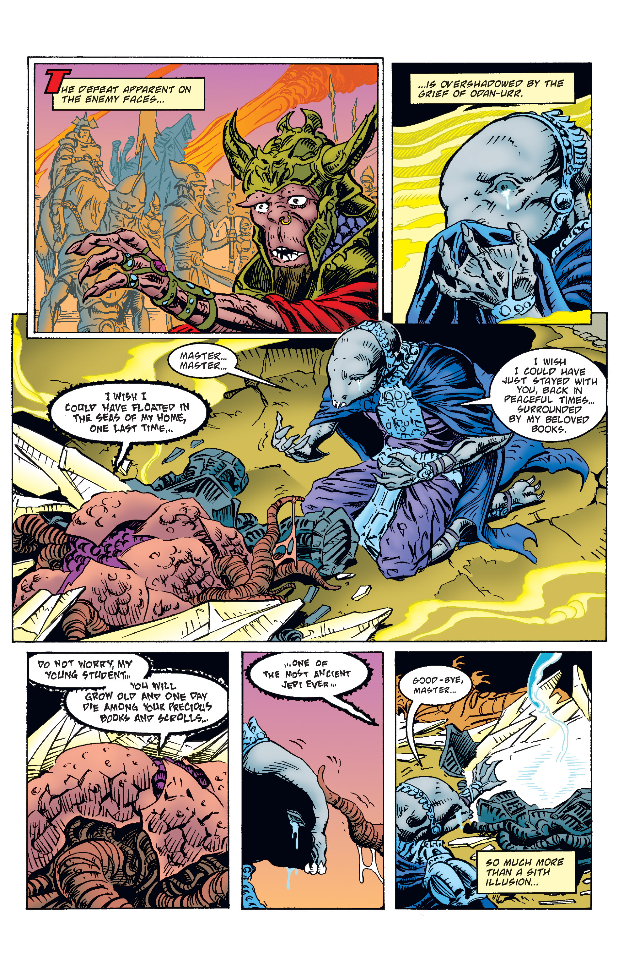 Read online Star Wars: Tales of the Jedi - The Fall of the Sith Empire comic -  Issue #4 - 22