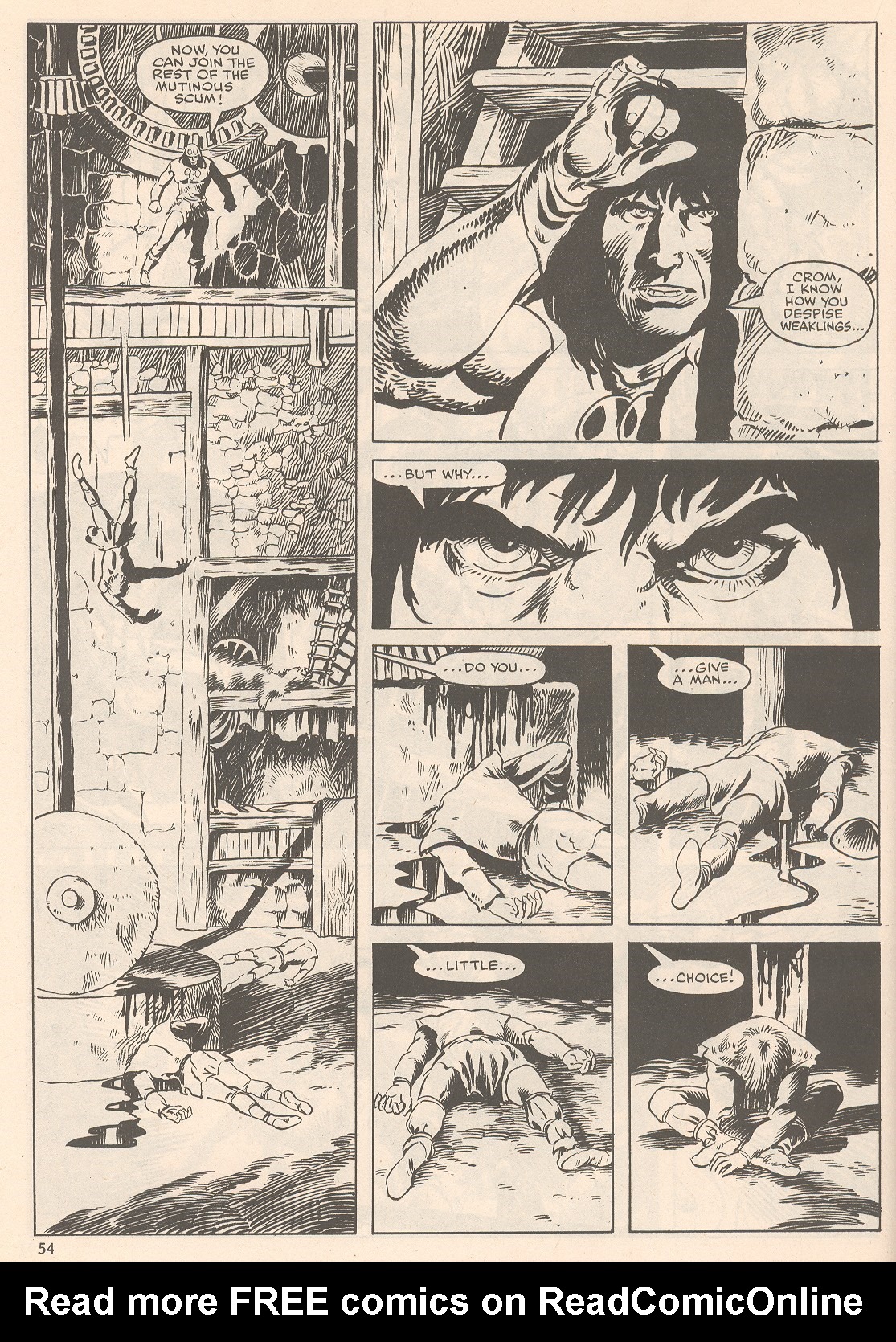Read online The Savage Sword Of Conan comic -  Issue #105 - 54
