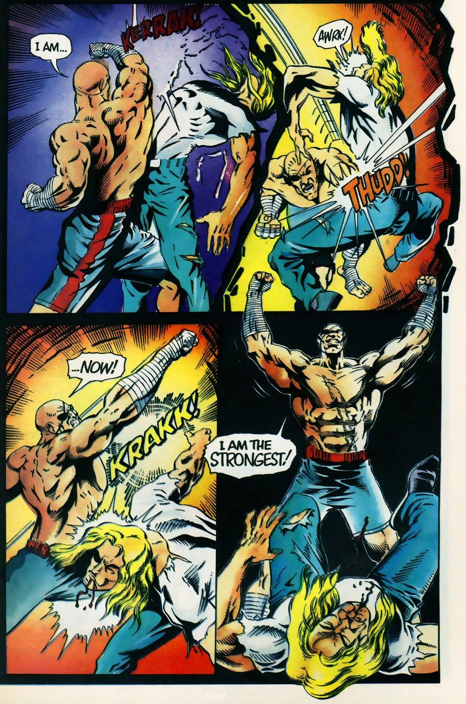 Read online Street Fighter (1994) comic -  Issue #2 - 18