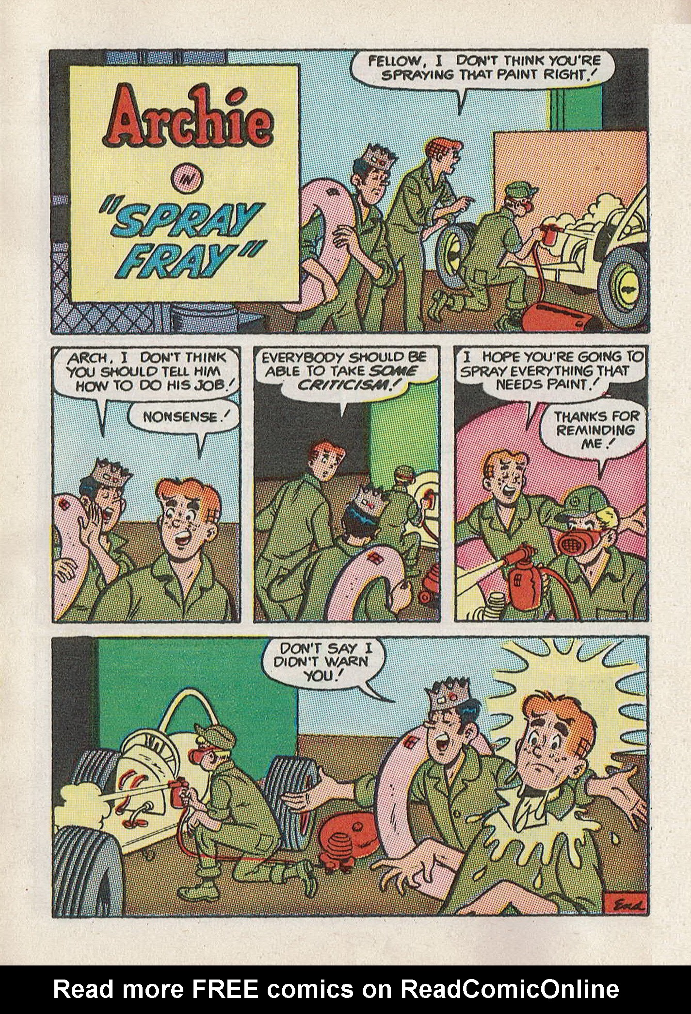 Read online Jughead Jones Comics Digest comic -  Issue #59 - 96